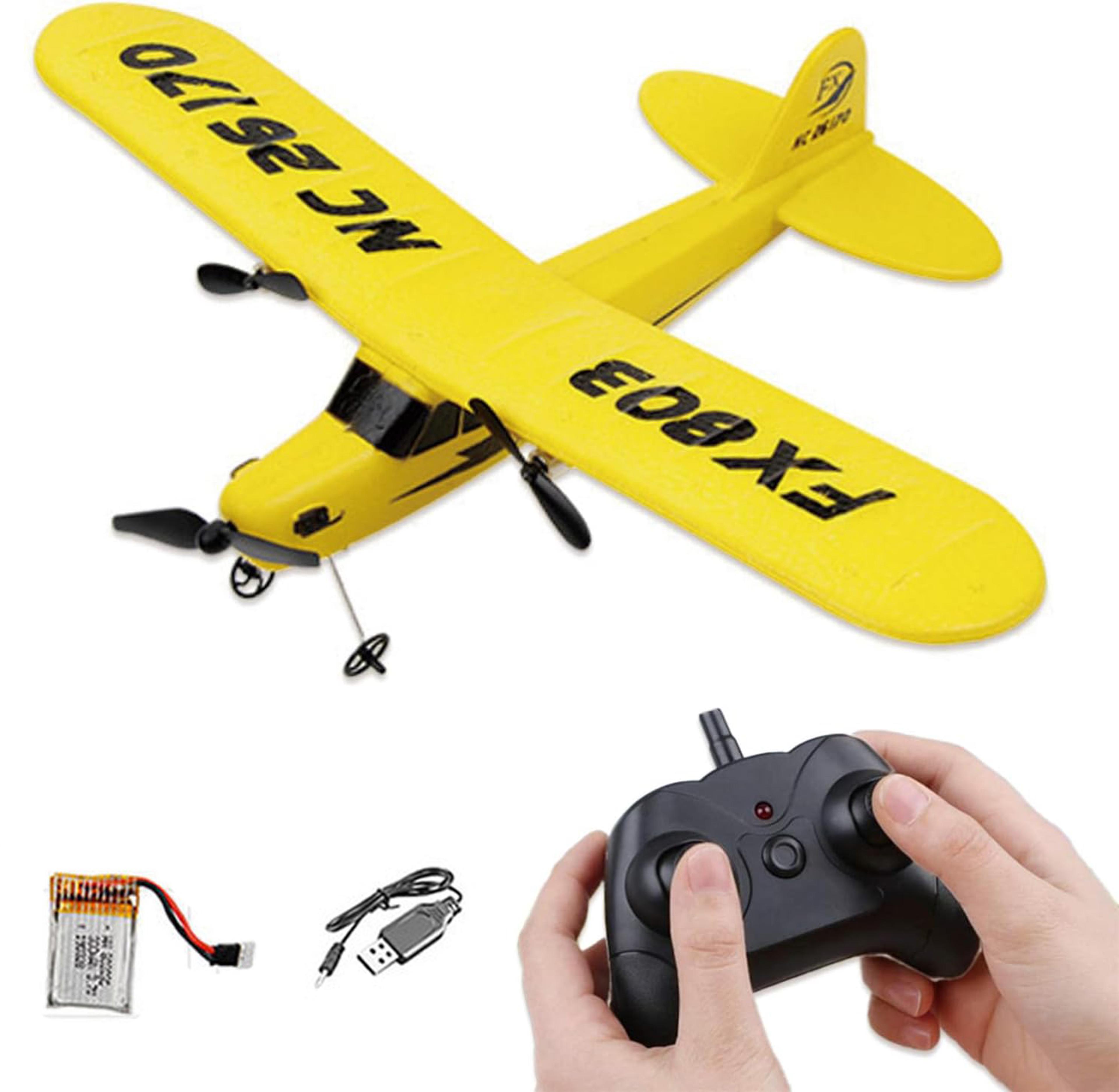 fx803 rc plane 2.4ghz remote control airplane epp foam glider for kids & beginners
