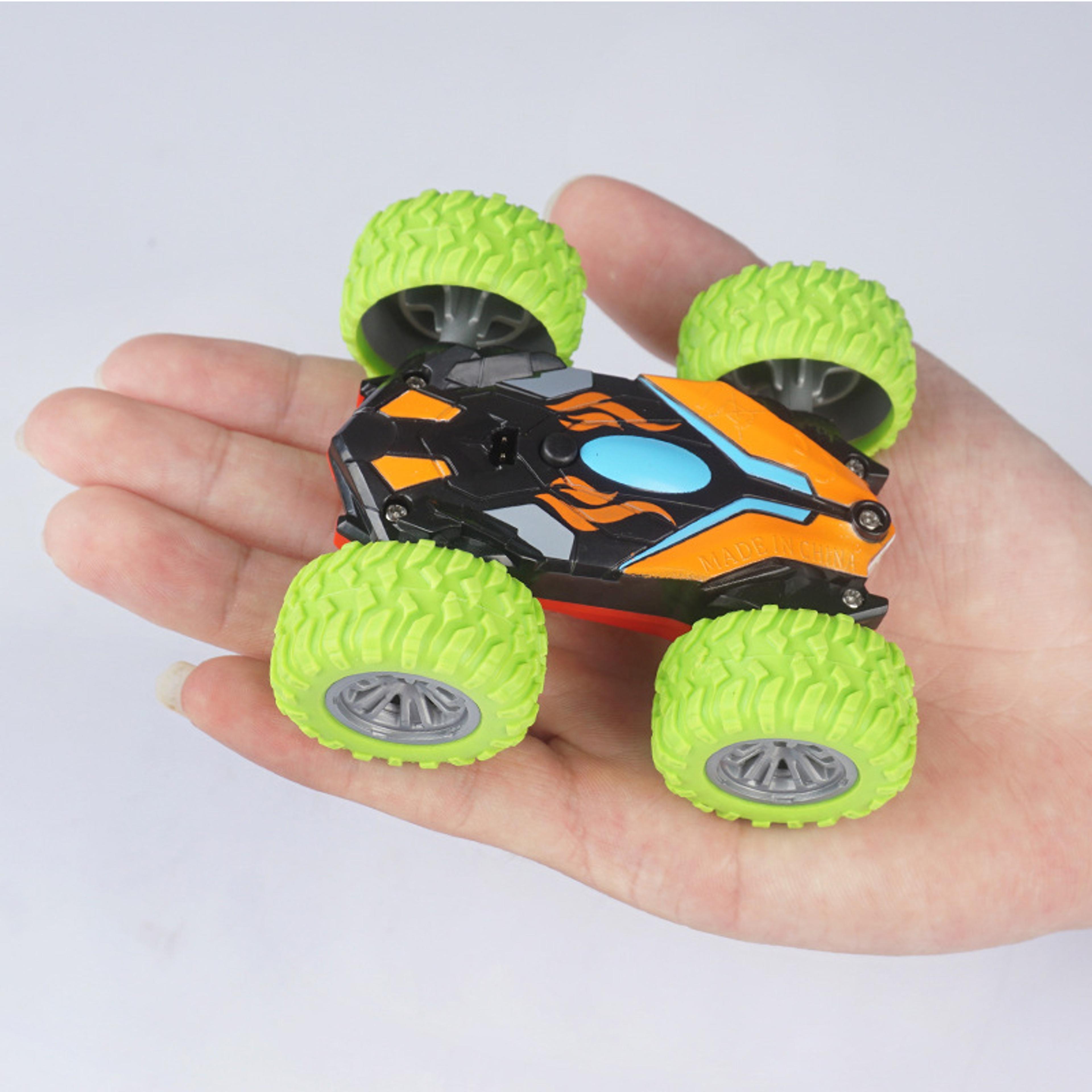 360 flip rc stunt car double sided remote control drift buggy toy