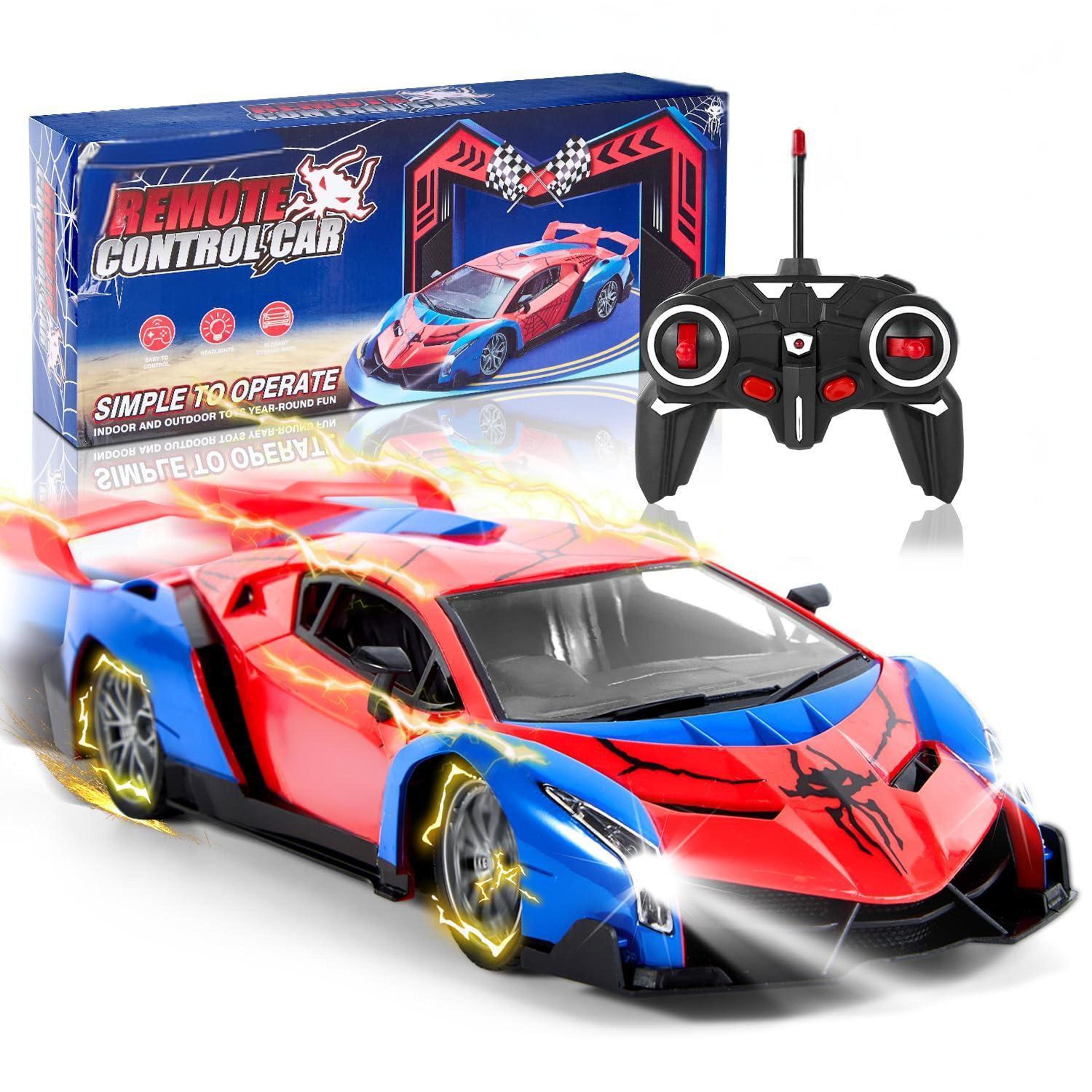 spider remote control car 2.4ghz rechargeable rc race car for kids