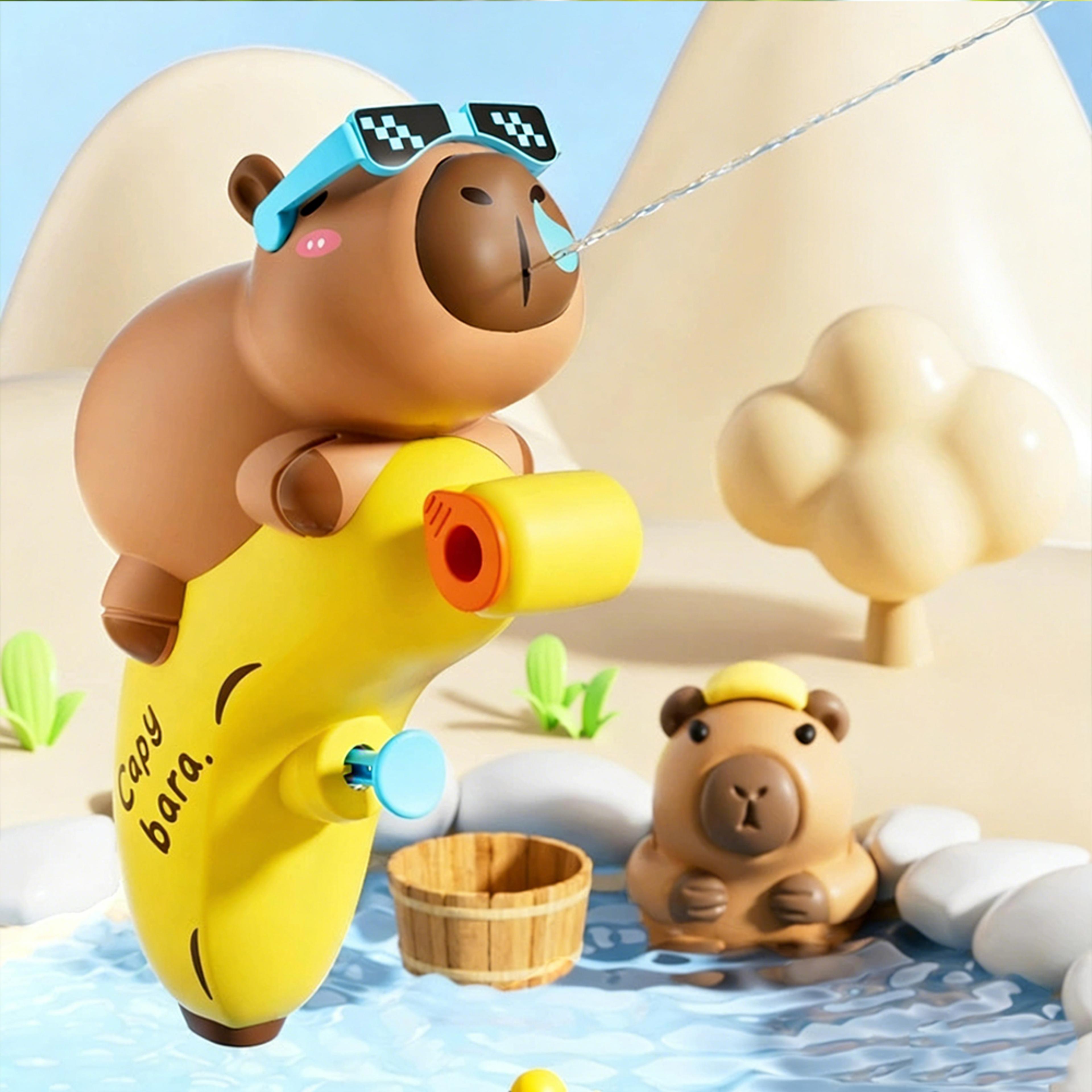 capybara water gun cartoon water blaster for kids summer pool & beach fun