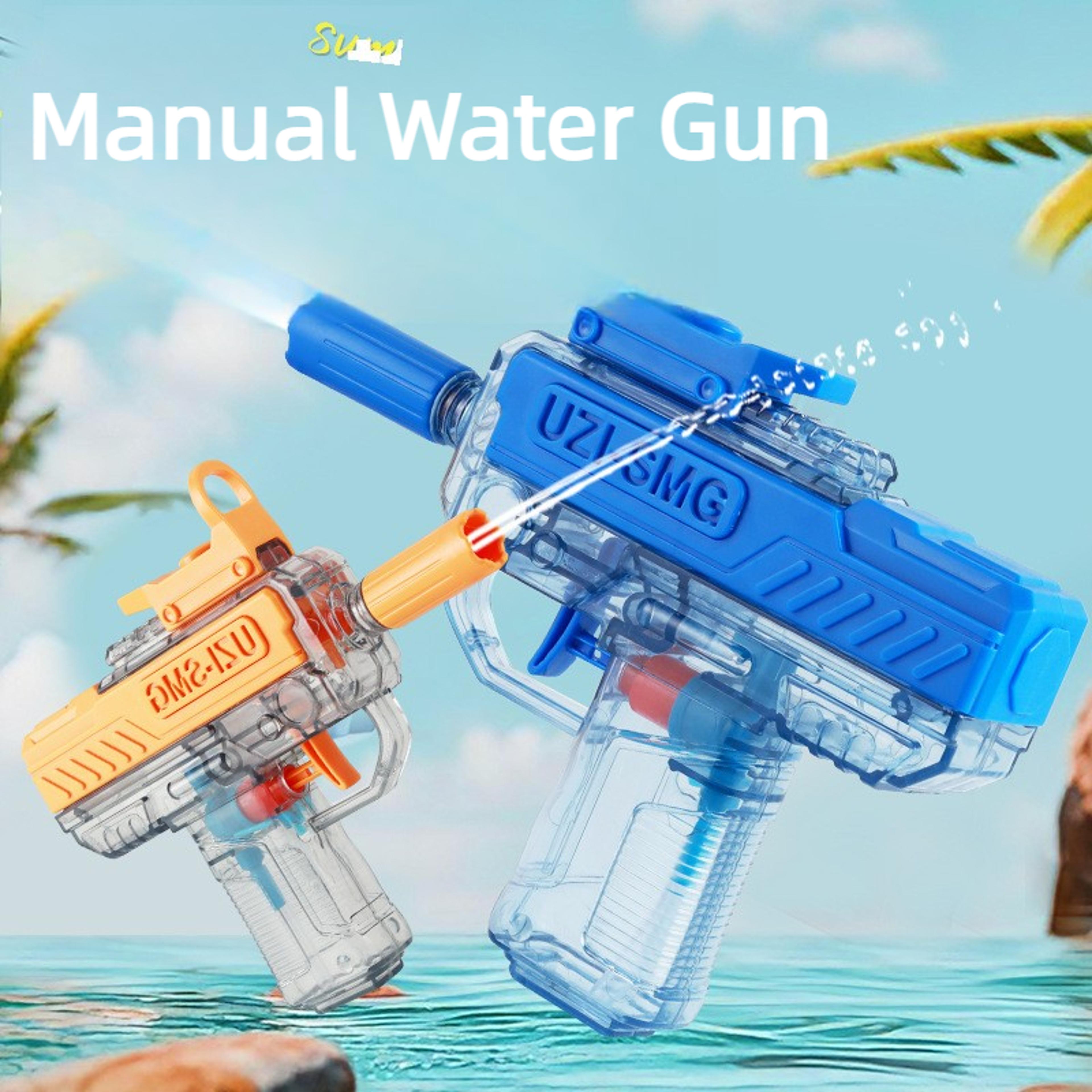 high-pressure manual water gun water blaster for kids & adults summer beach pool toy