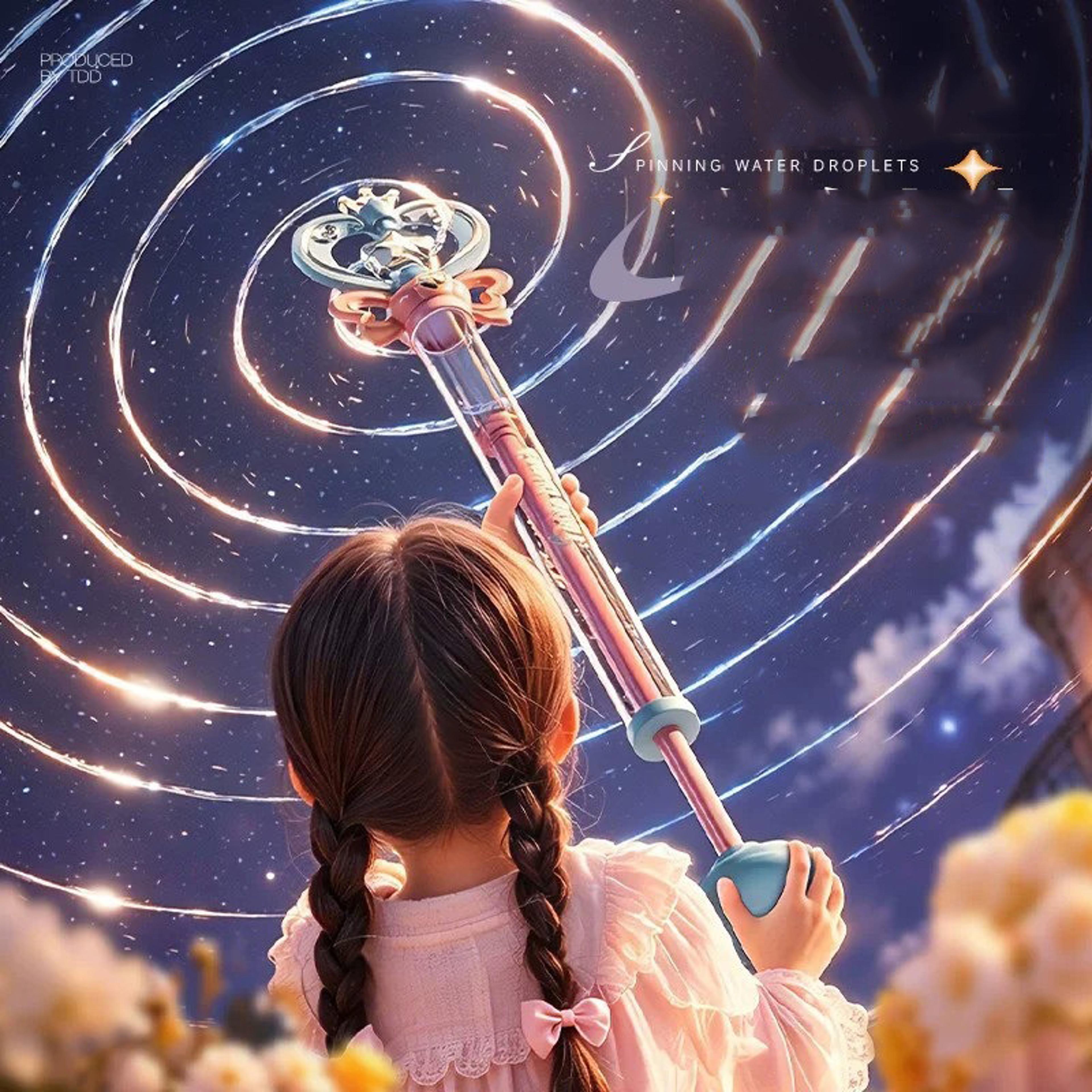 magic glow fairy wand water gun for kids pull-out water blaster summer outdoor toy