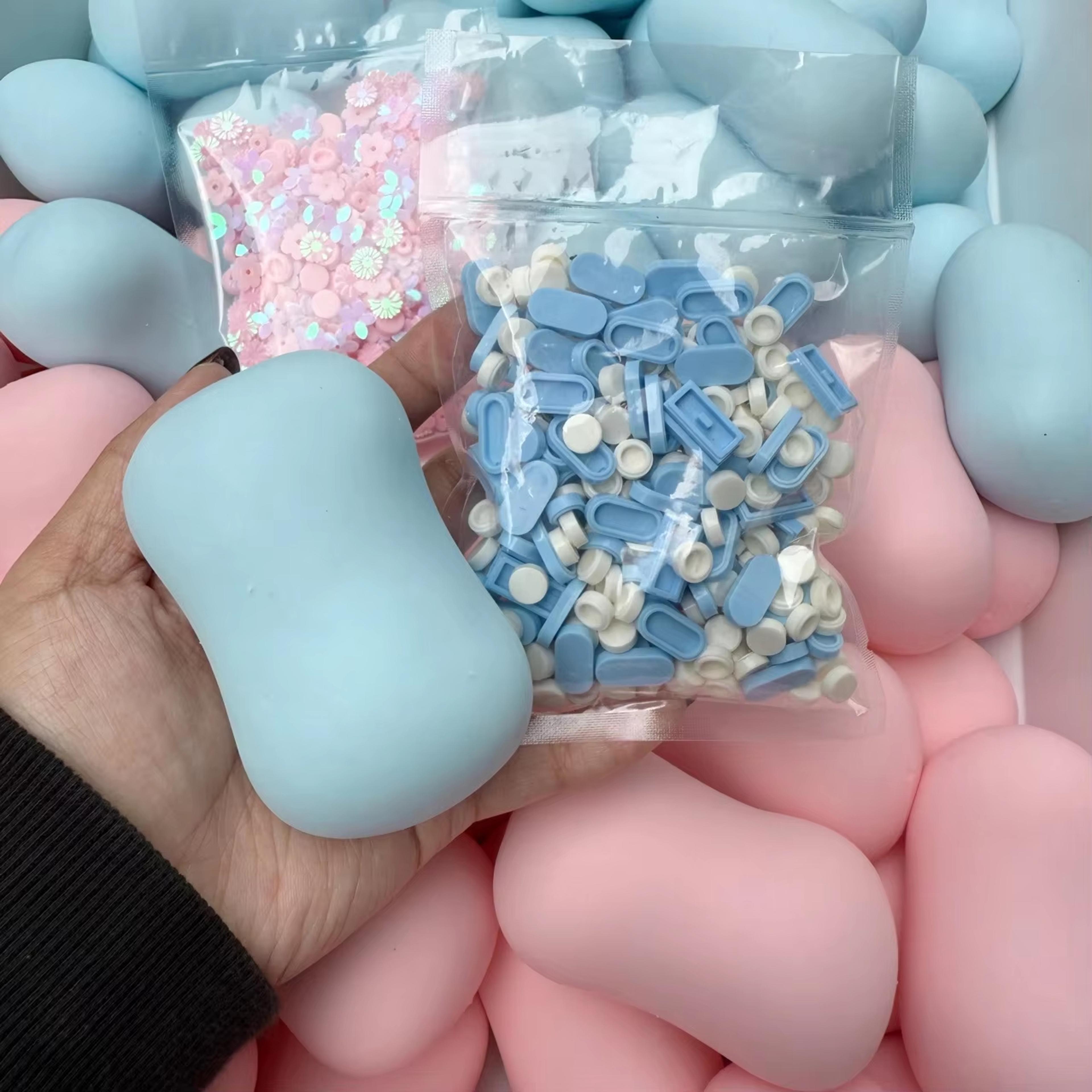 soap crush asmr stress ball crunchy squishy fidget toy for relaxation & sensory fun