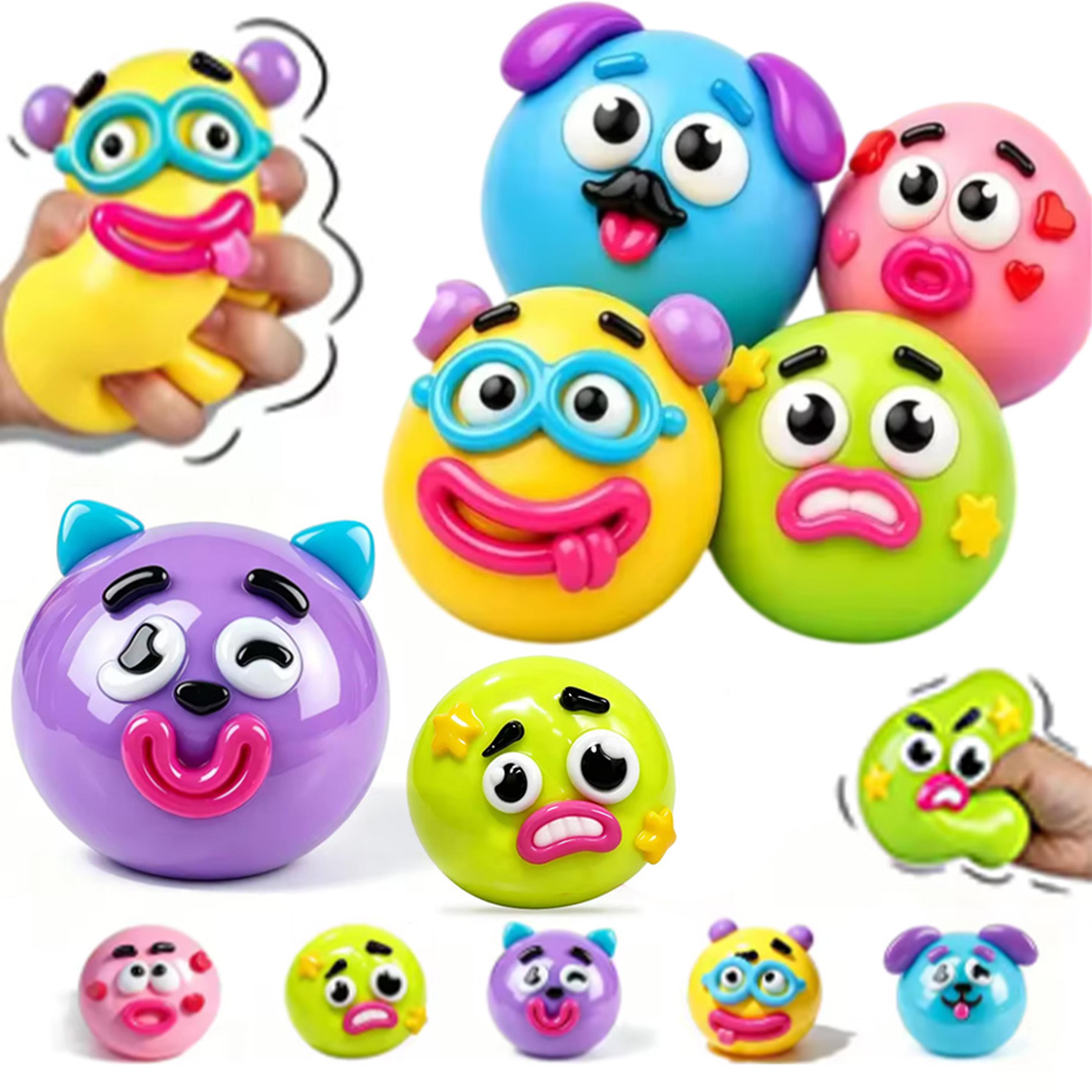 dog face squishy slow rise stress relief toy cute sensory fidget gift
