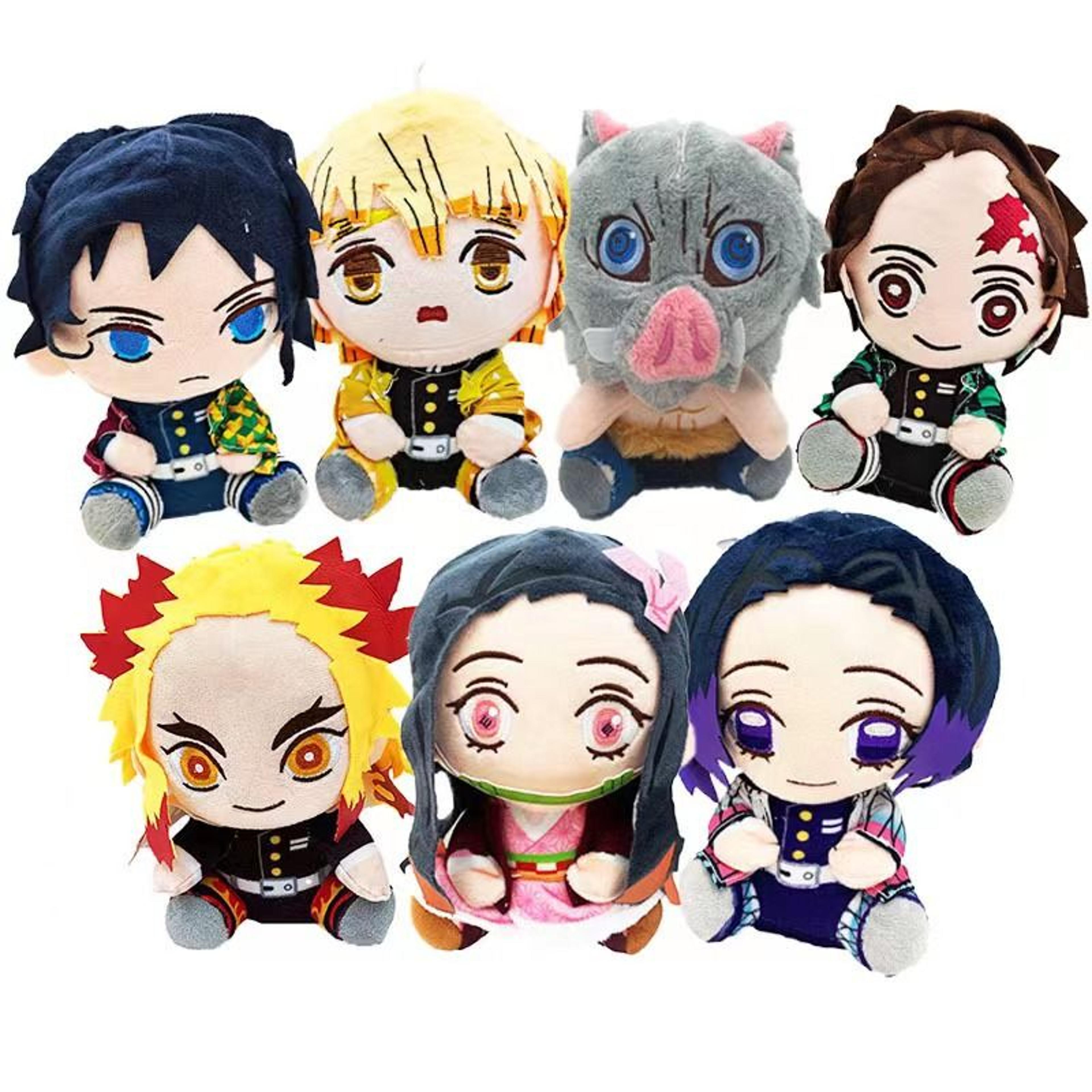 demon slayer plush doll anime stuffed toy tanjiro nezuko kimetsu no yaiba collectible gift