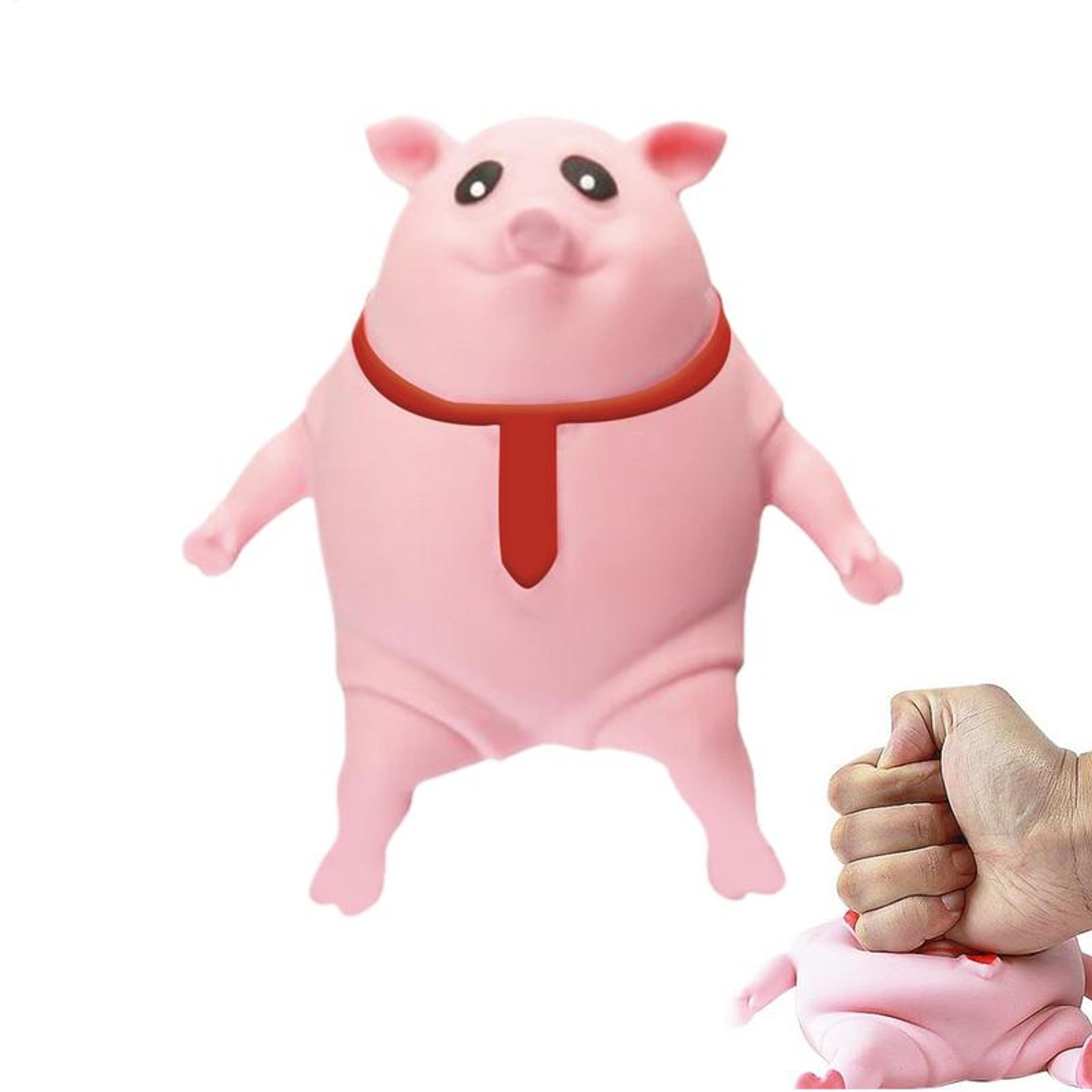 cute pig stress relief toy soft squishy sensory fidget for kids & adults
