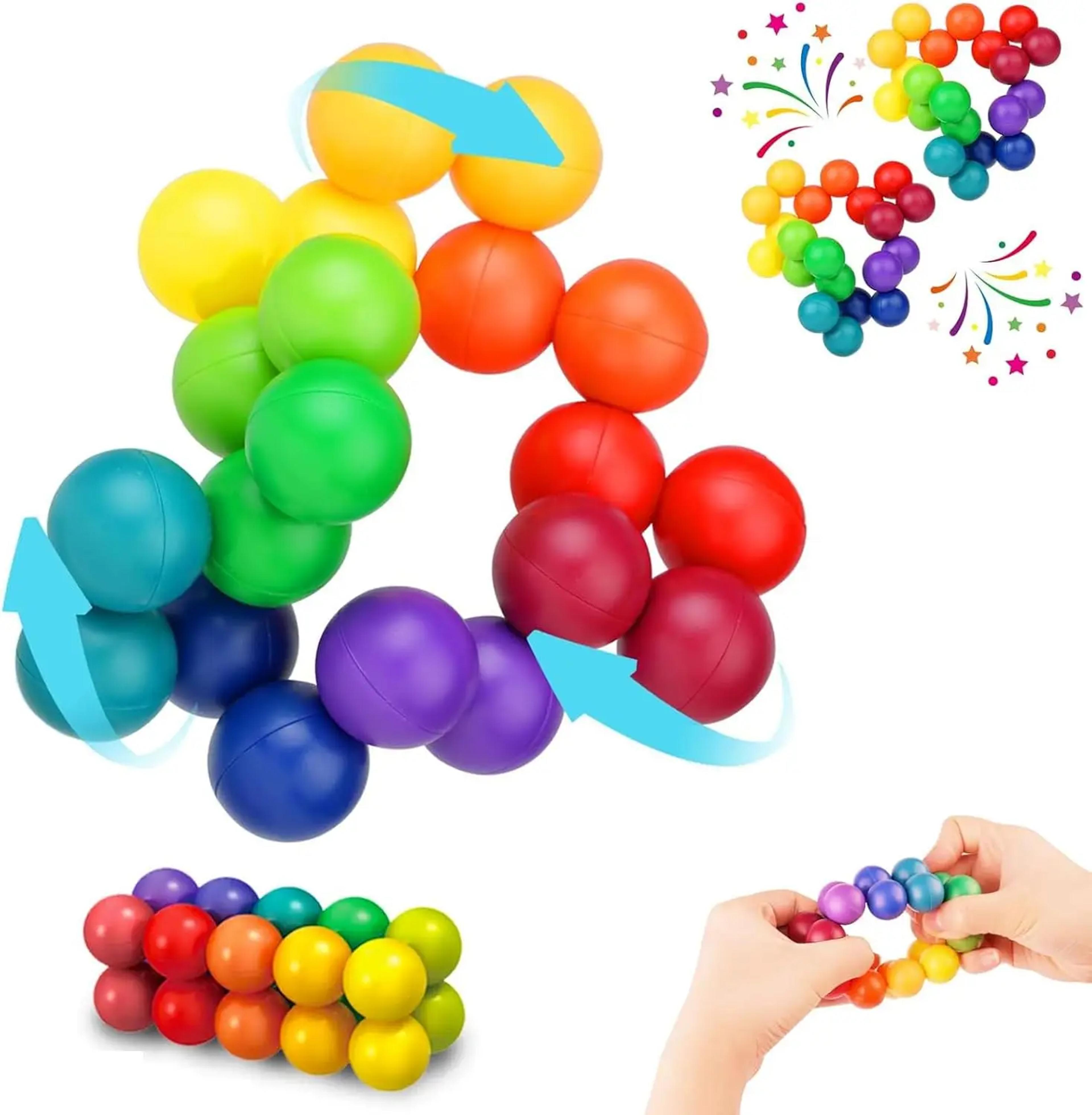 calmgrip sensory fidget toy ball for stress relief, focus & travel fun