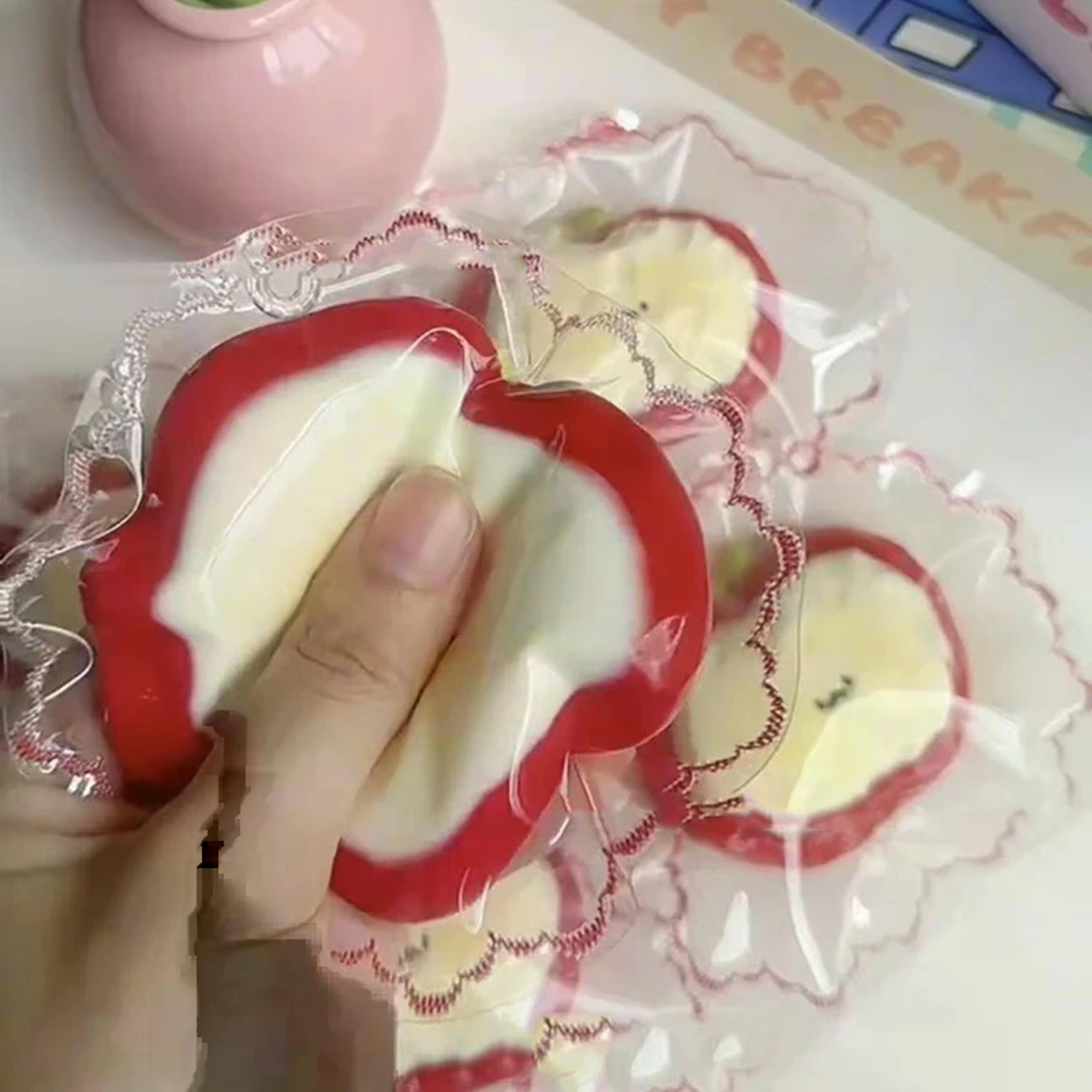 strawberry squishy stress relief toy slow rising sensory fidget for kids & adults