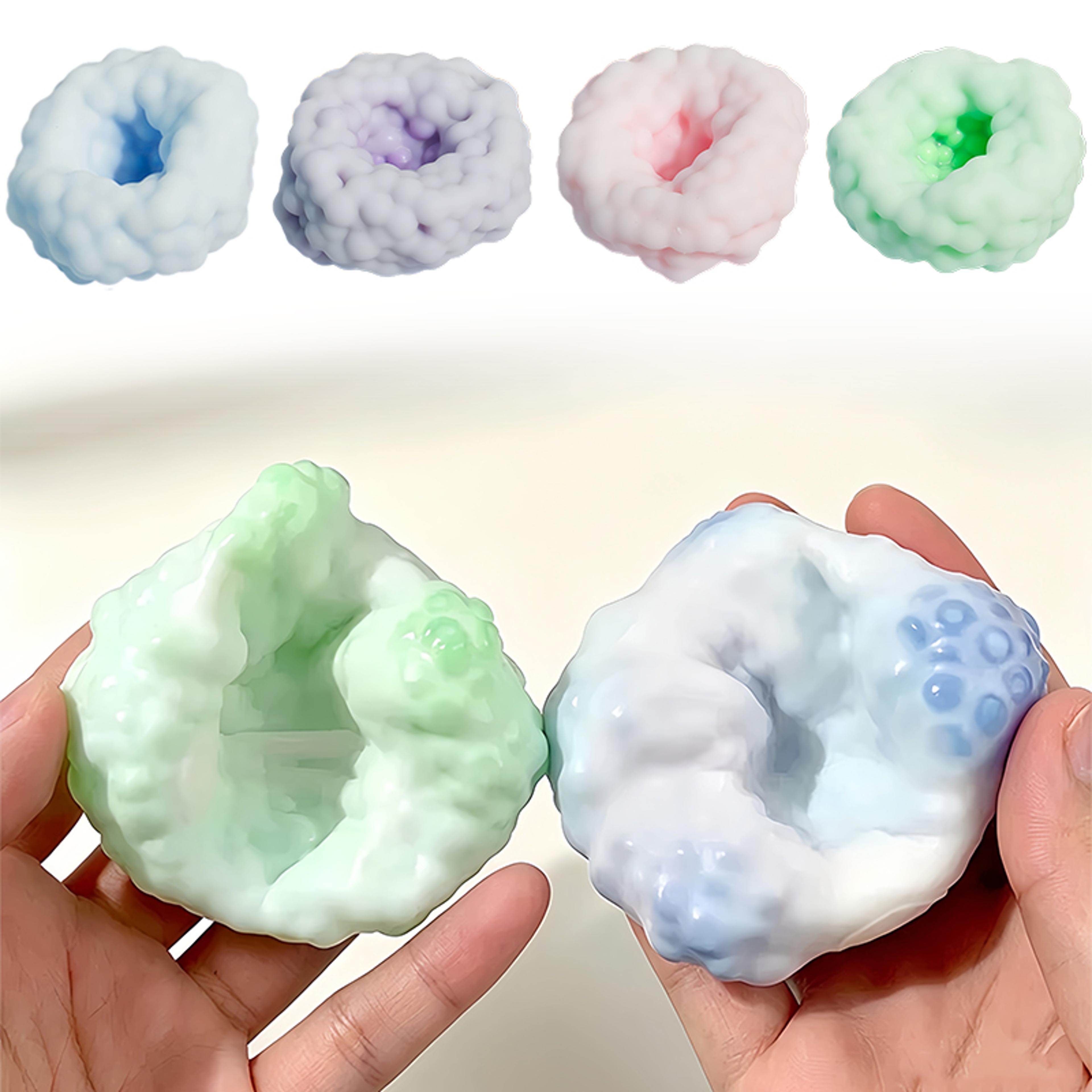 vacuum crunch asmr fidget toy sensory stress relief ball for adults & teens