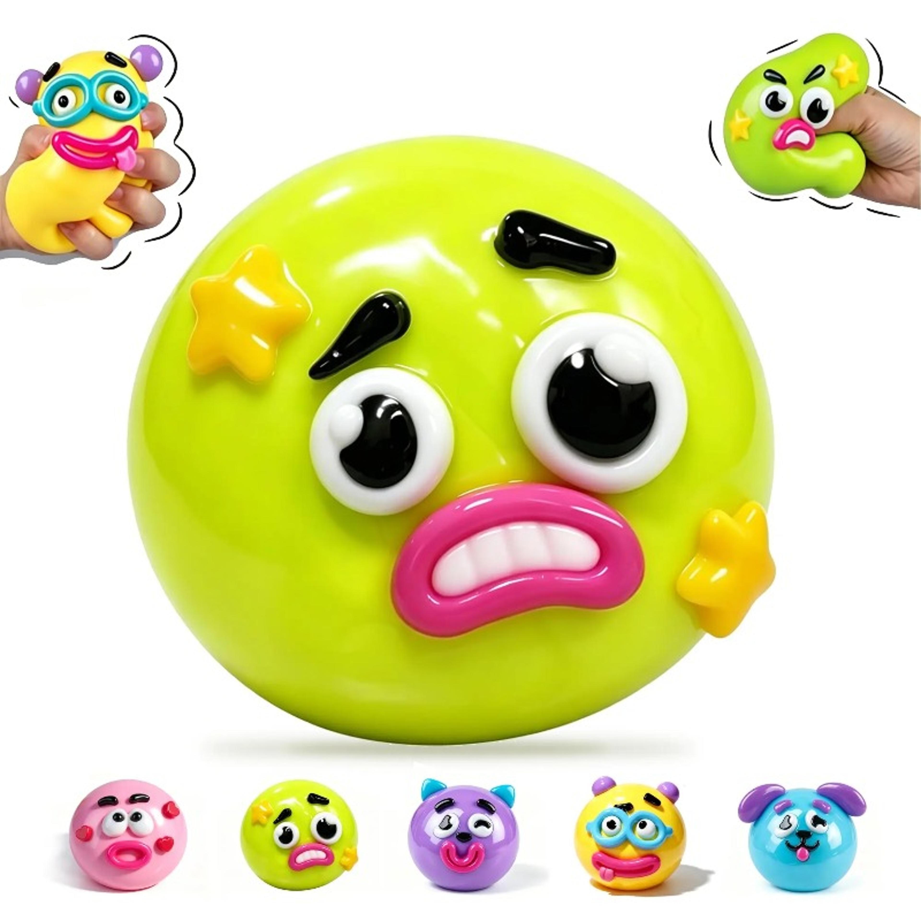 smushers dog face squishy slow rise sensory fidget toy for stress relief