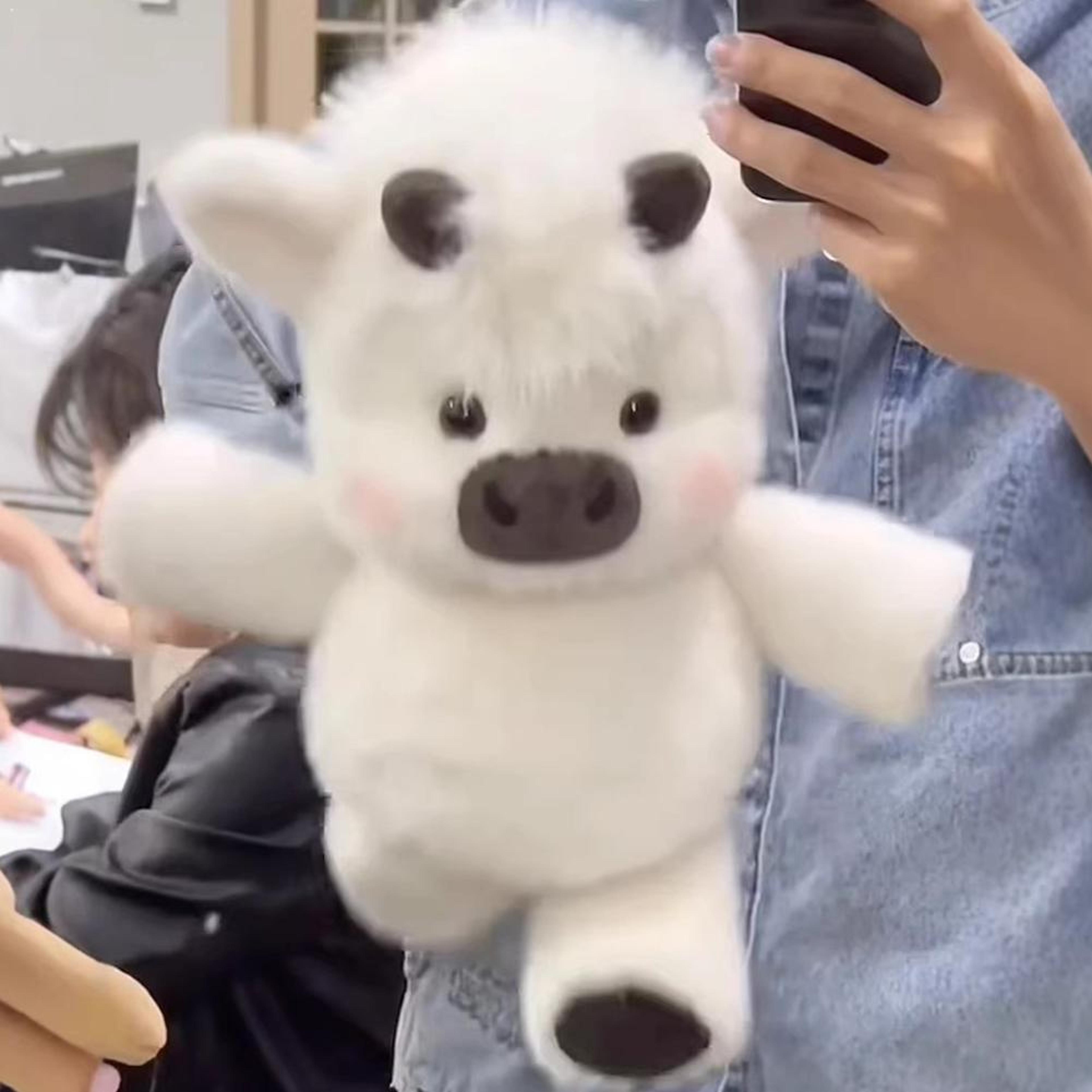 soft pig stuffed animal plush pillow 17.7" cute running pig plush toy for kids & cozy gifts