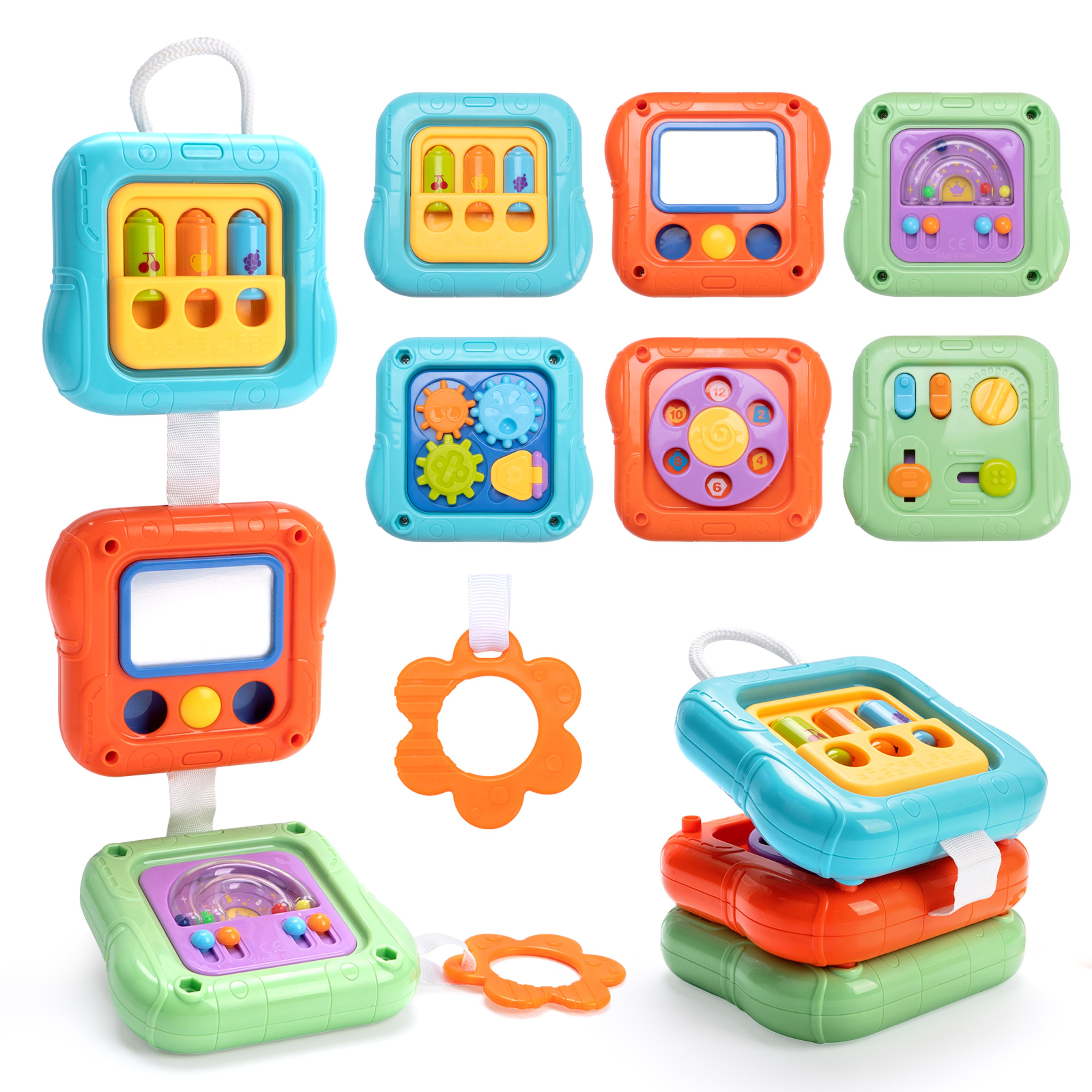 montessori busy board handbag sensory toy for toddlers fine motor skills travel activity toy