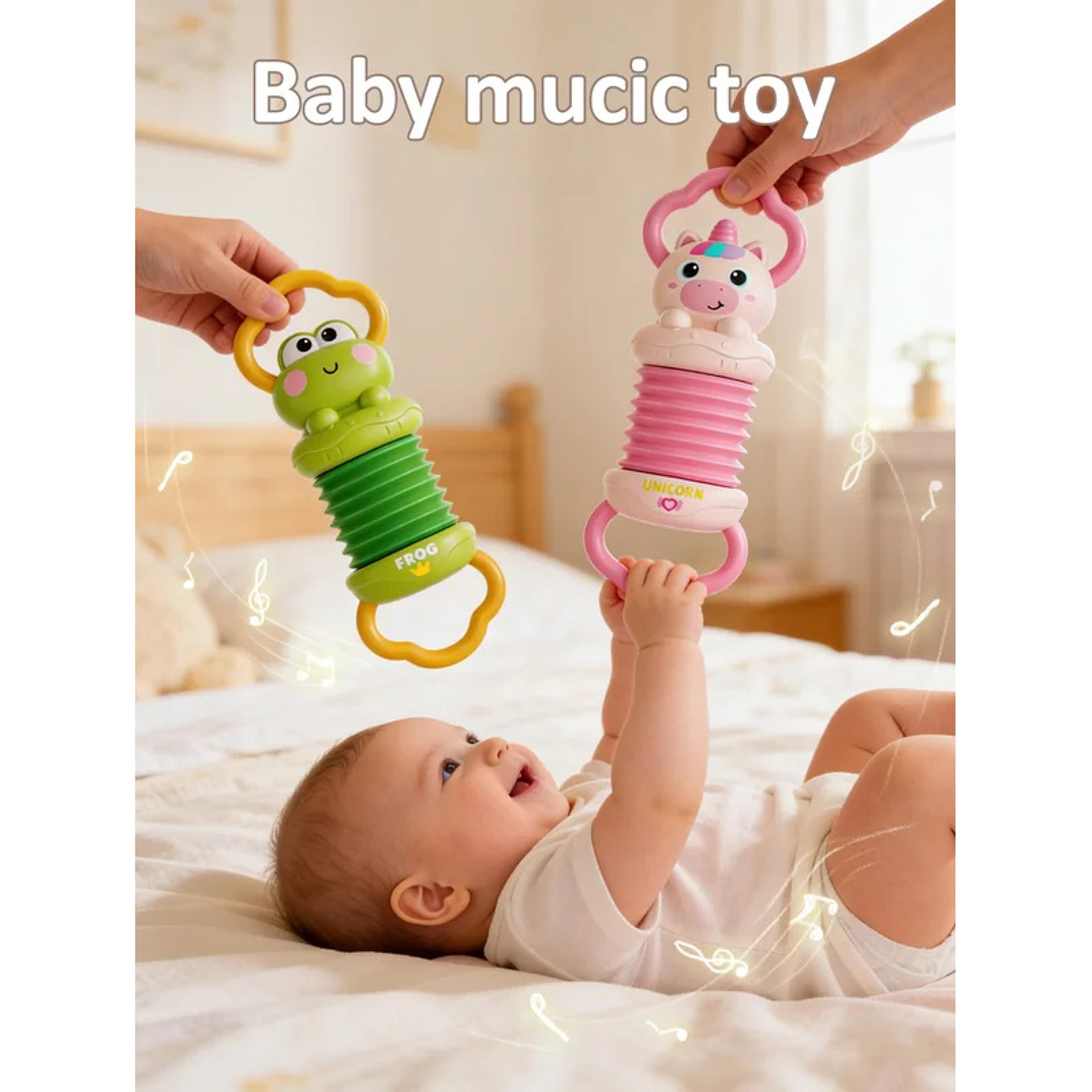 baby accordion toy unicorn musical toy for toddlers early educational sensory instrument