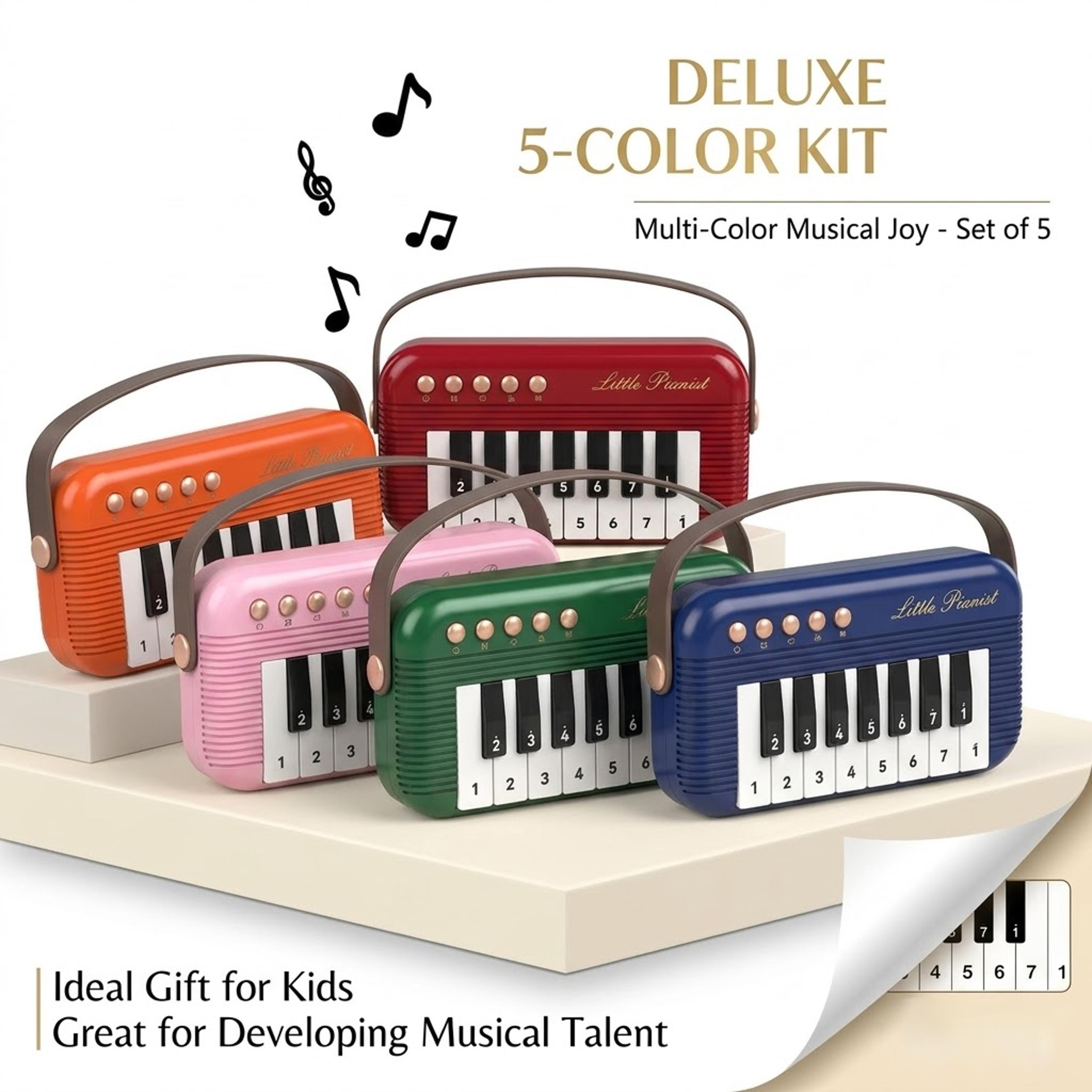 kids piano keyboard mini piano toy portable early learning musical instrument