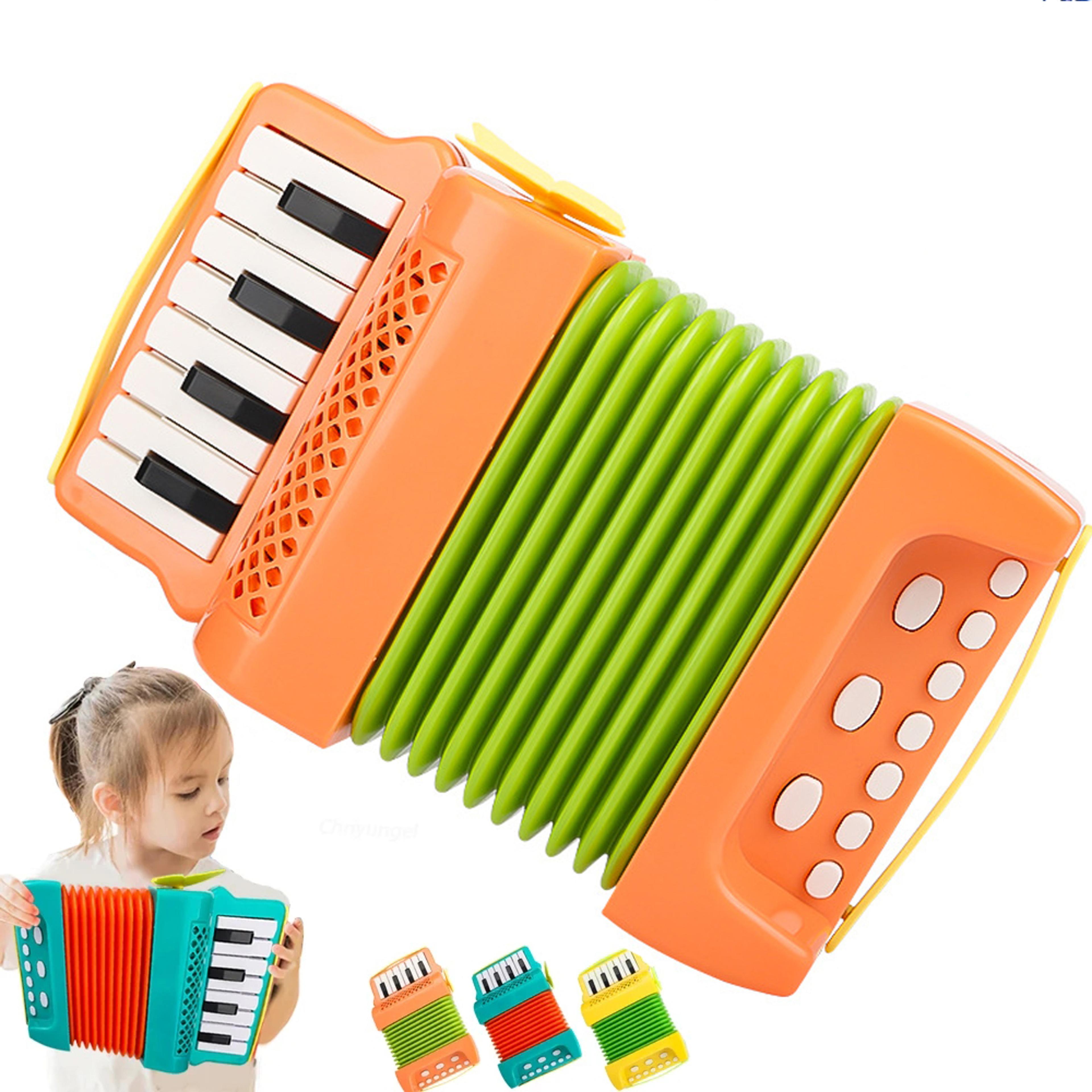 kids accordion musical instrument for kids 17 keys 8 bass beginner accordion toy