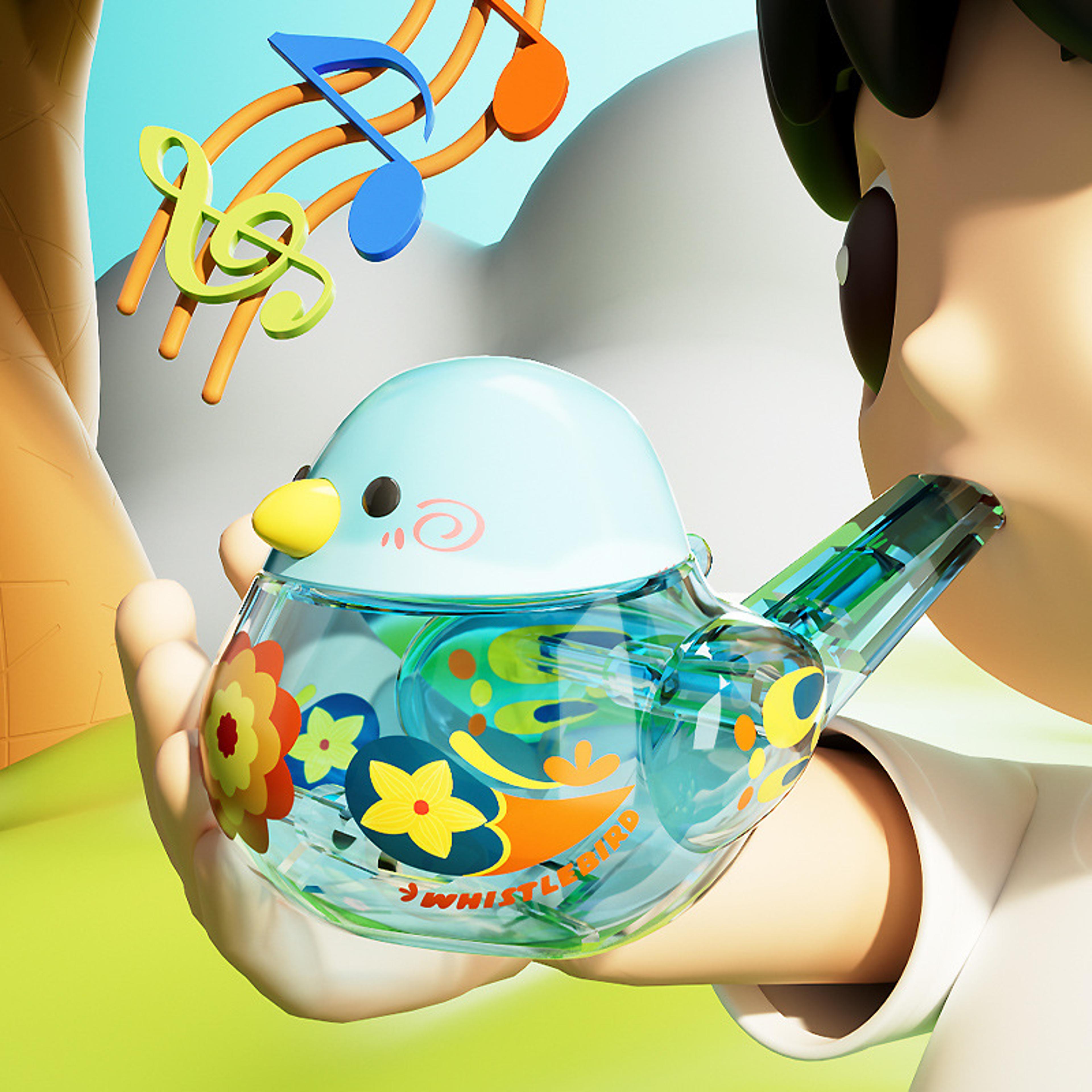 water bird whistle kids musical instrument bird whistle toy for fun learning