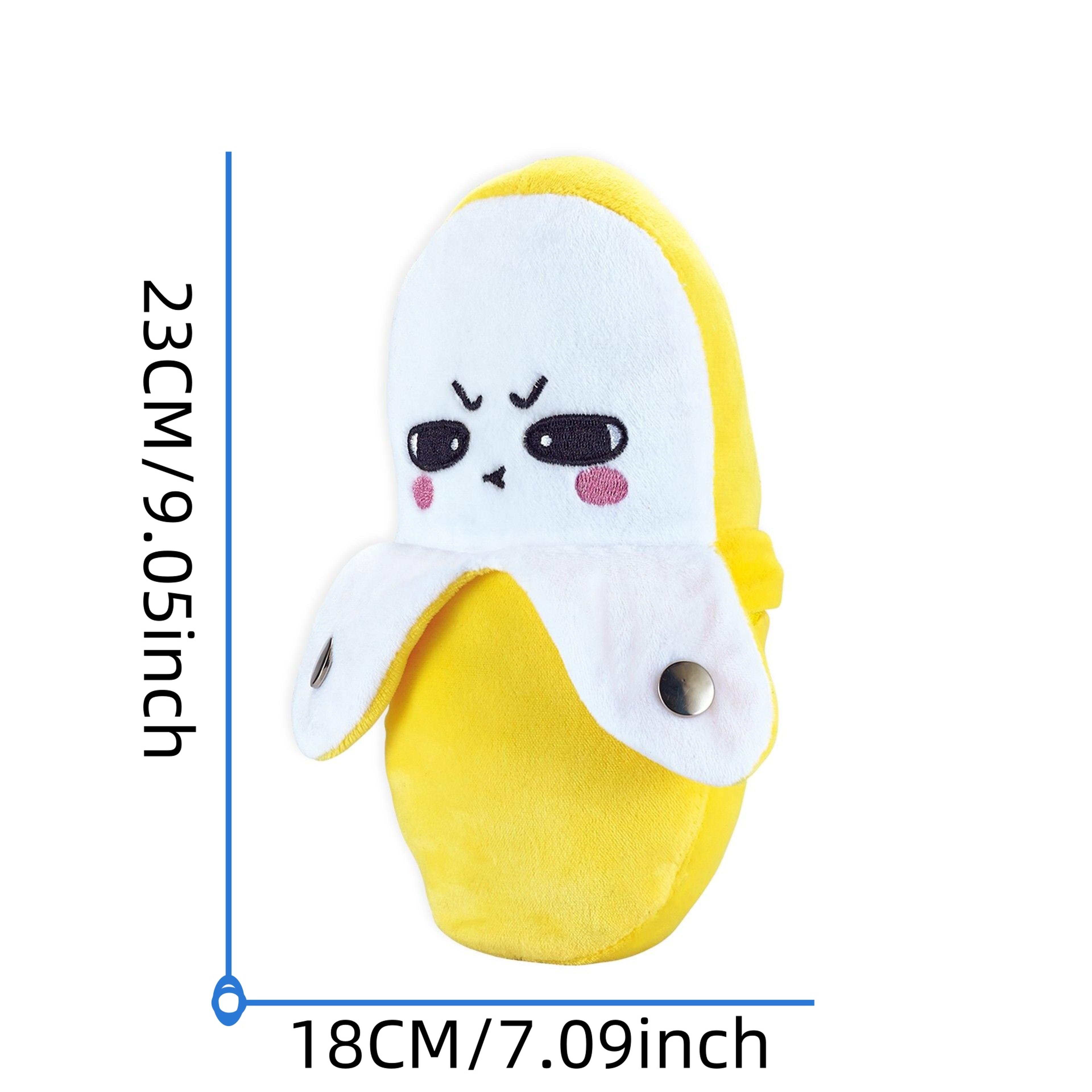 interactive banana plush toy musical rhythm sensor toy for kids and family fun