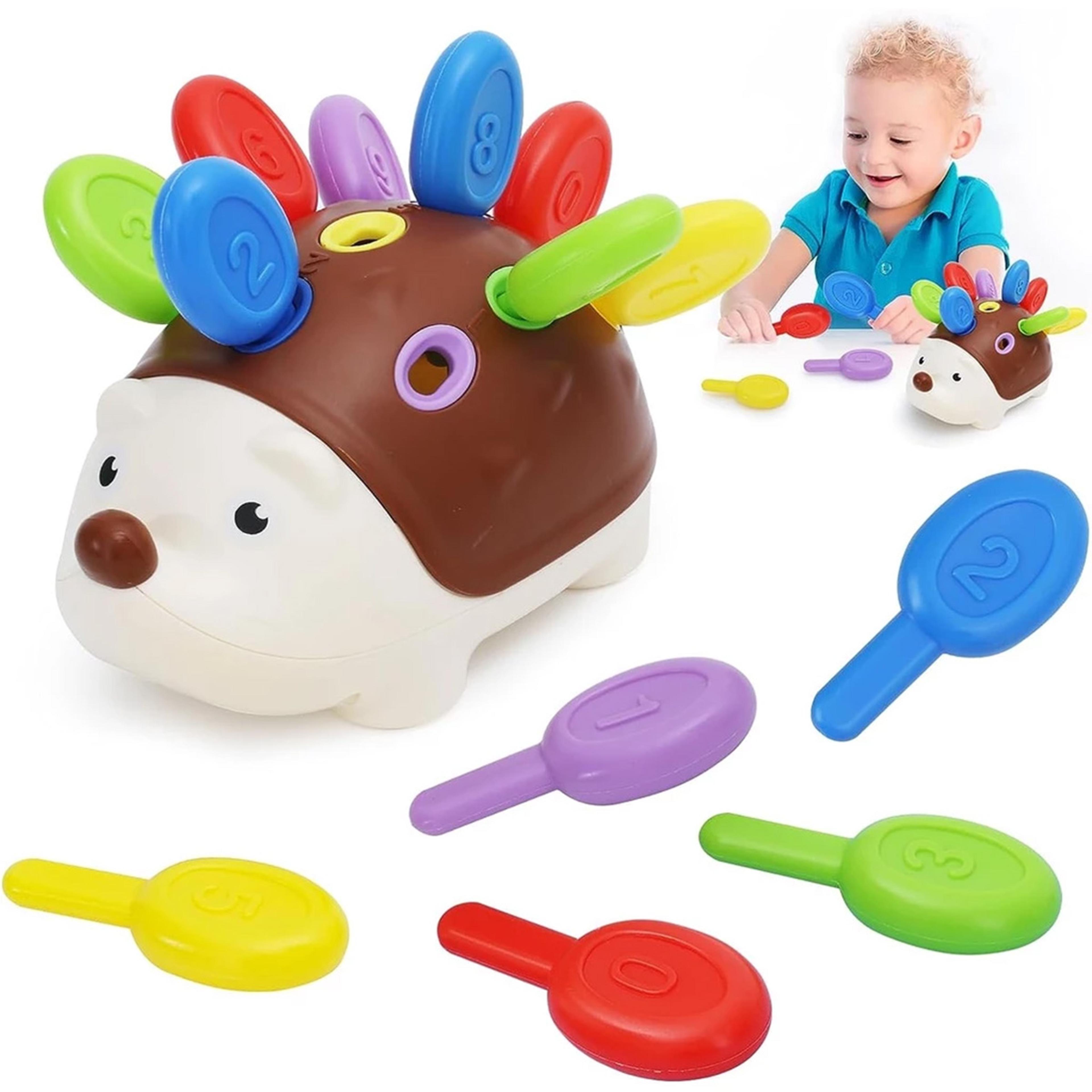 montessori hedgehog fine motor toy for toddlers sensory learning peg game