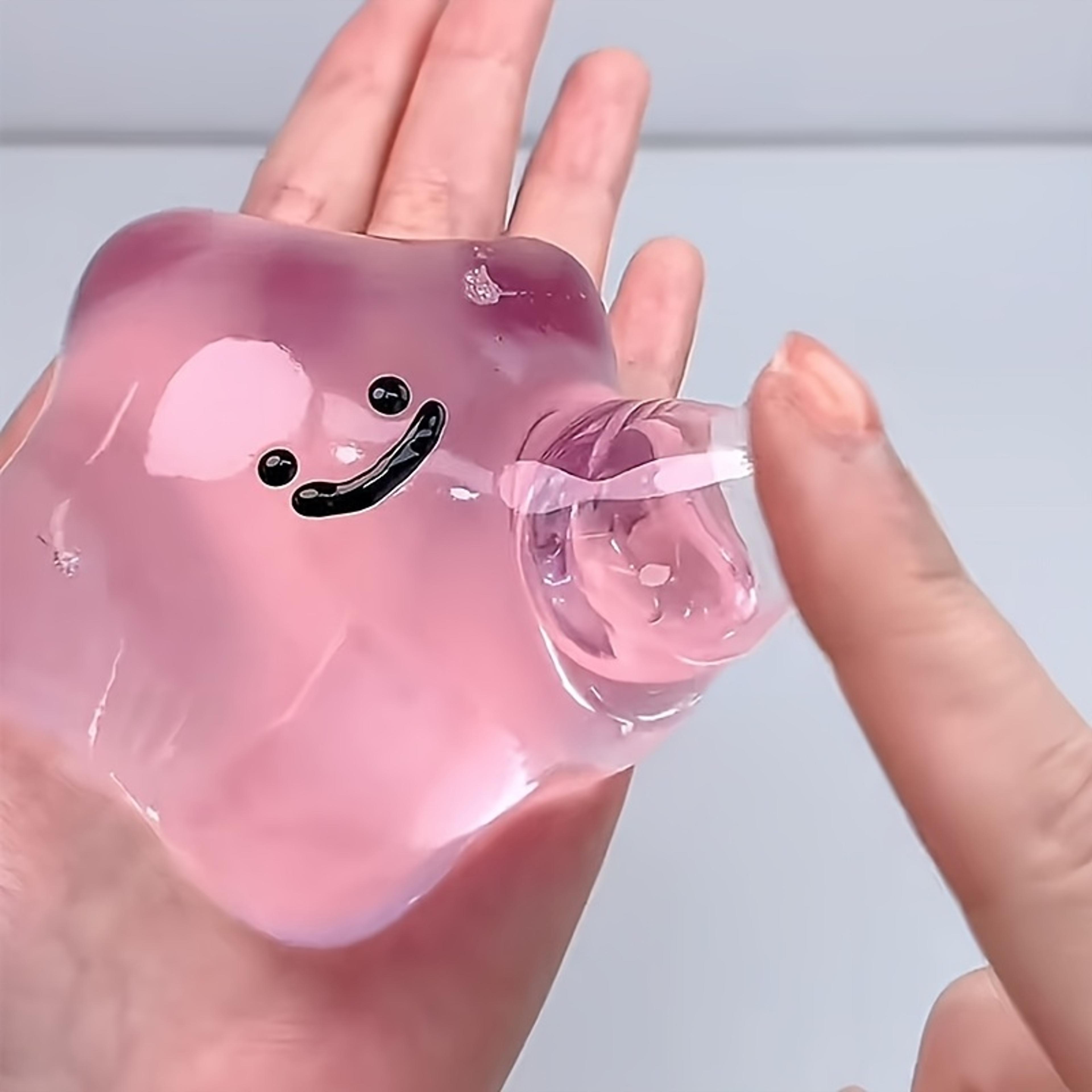 cute sticky hand toy squishy fidget with adorable face for stress relief & sensory play