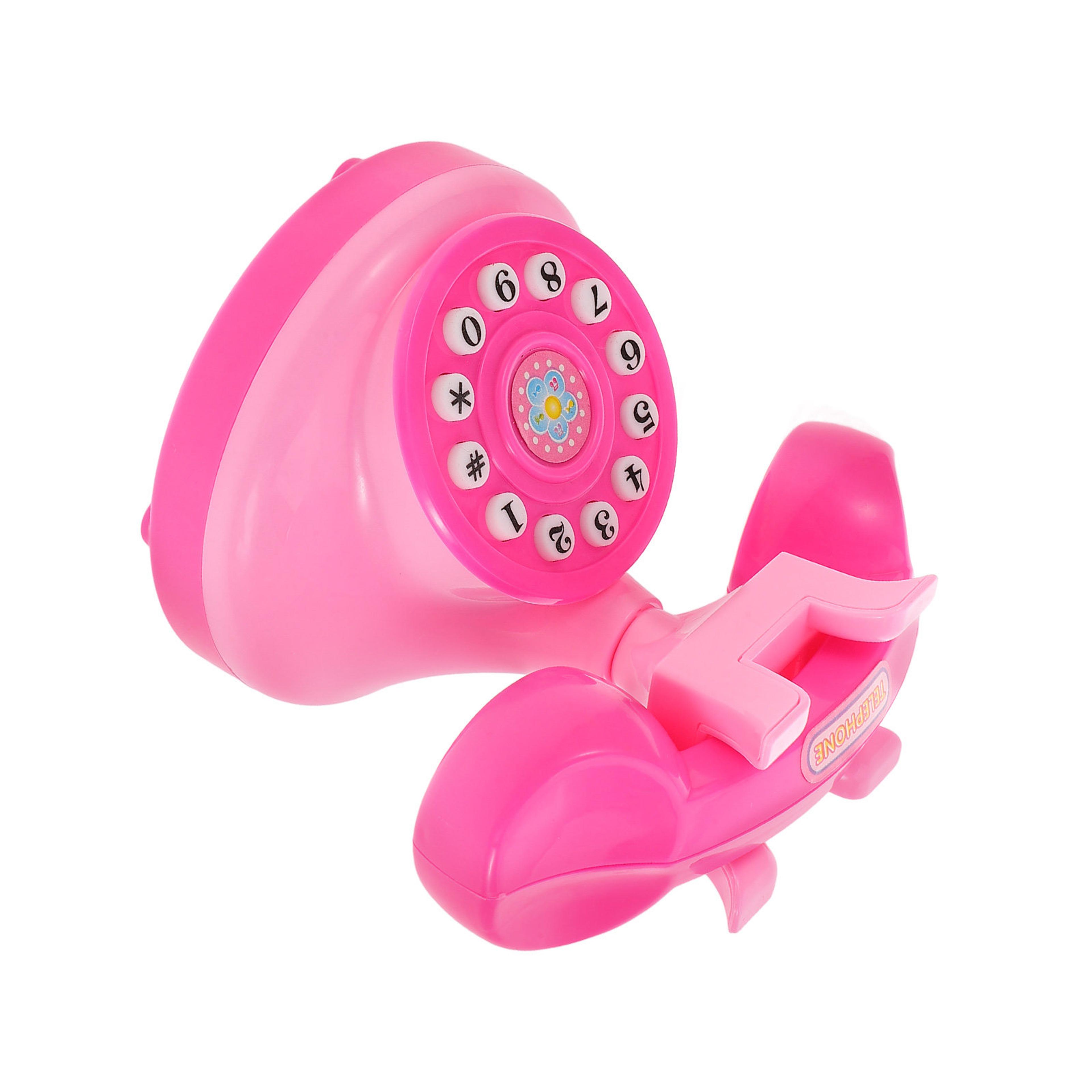 retro kids pretend play phone toy telephone for imaginative role play