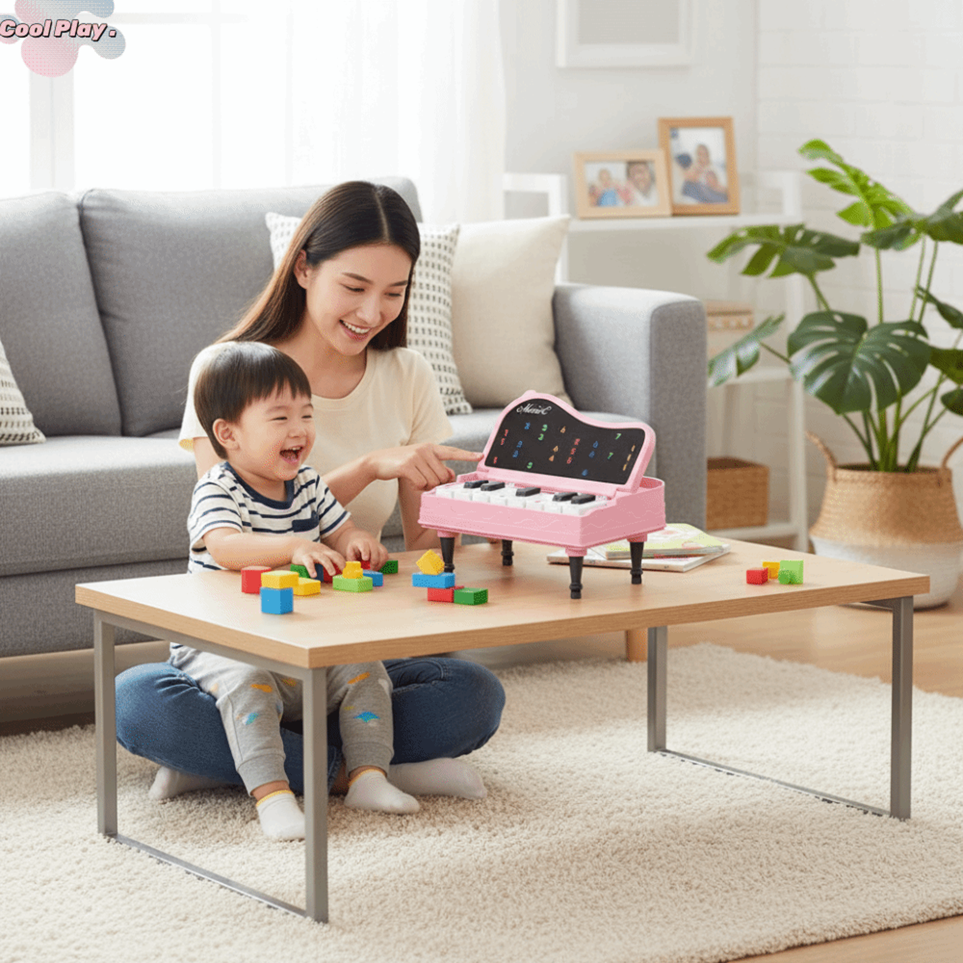 portable kids piano toy mini electronic keyboard for montessori music learning & early education