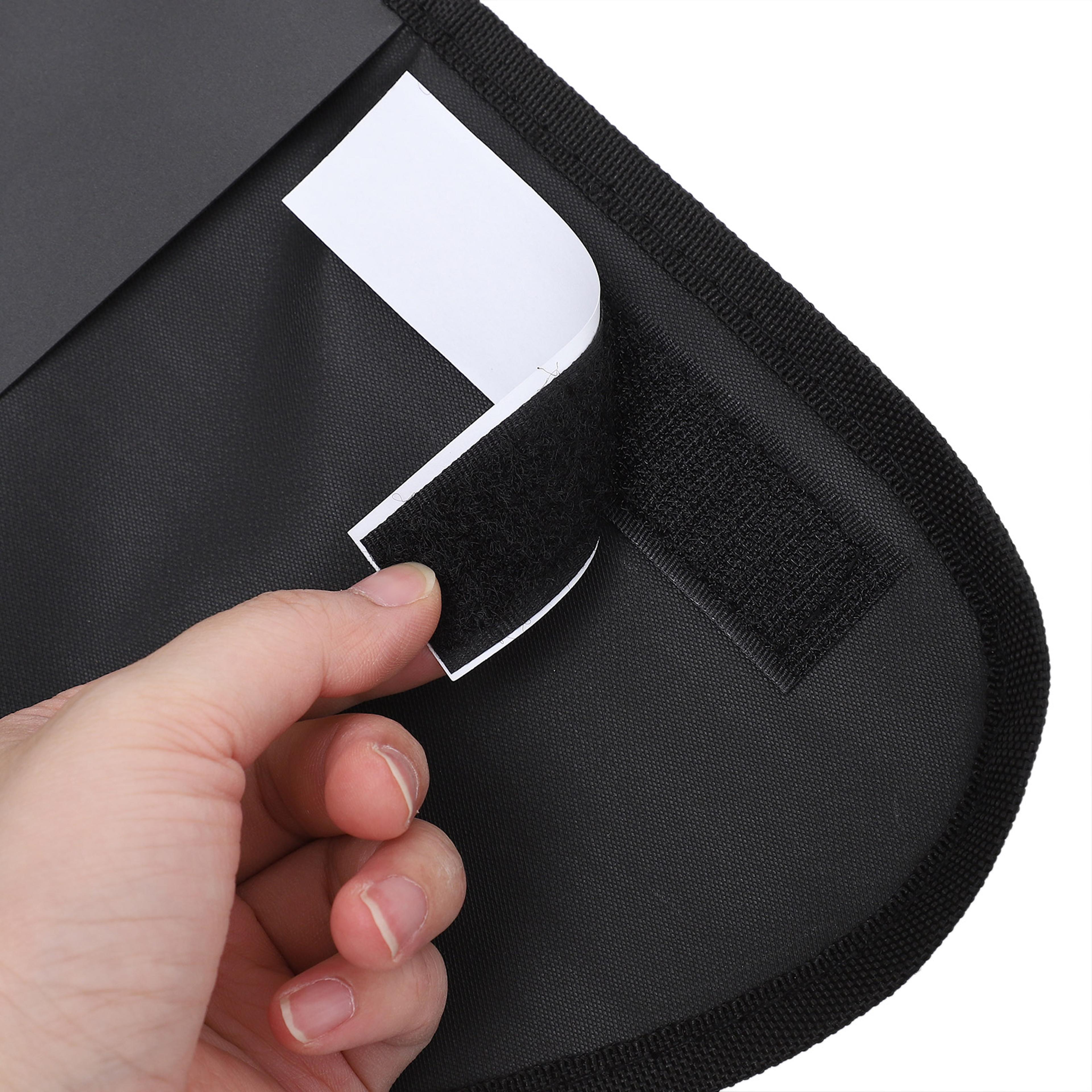 waterproof car door cover oxford cloth scratch resistant dog protector with storage mesh pockets, car accessories