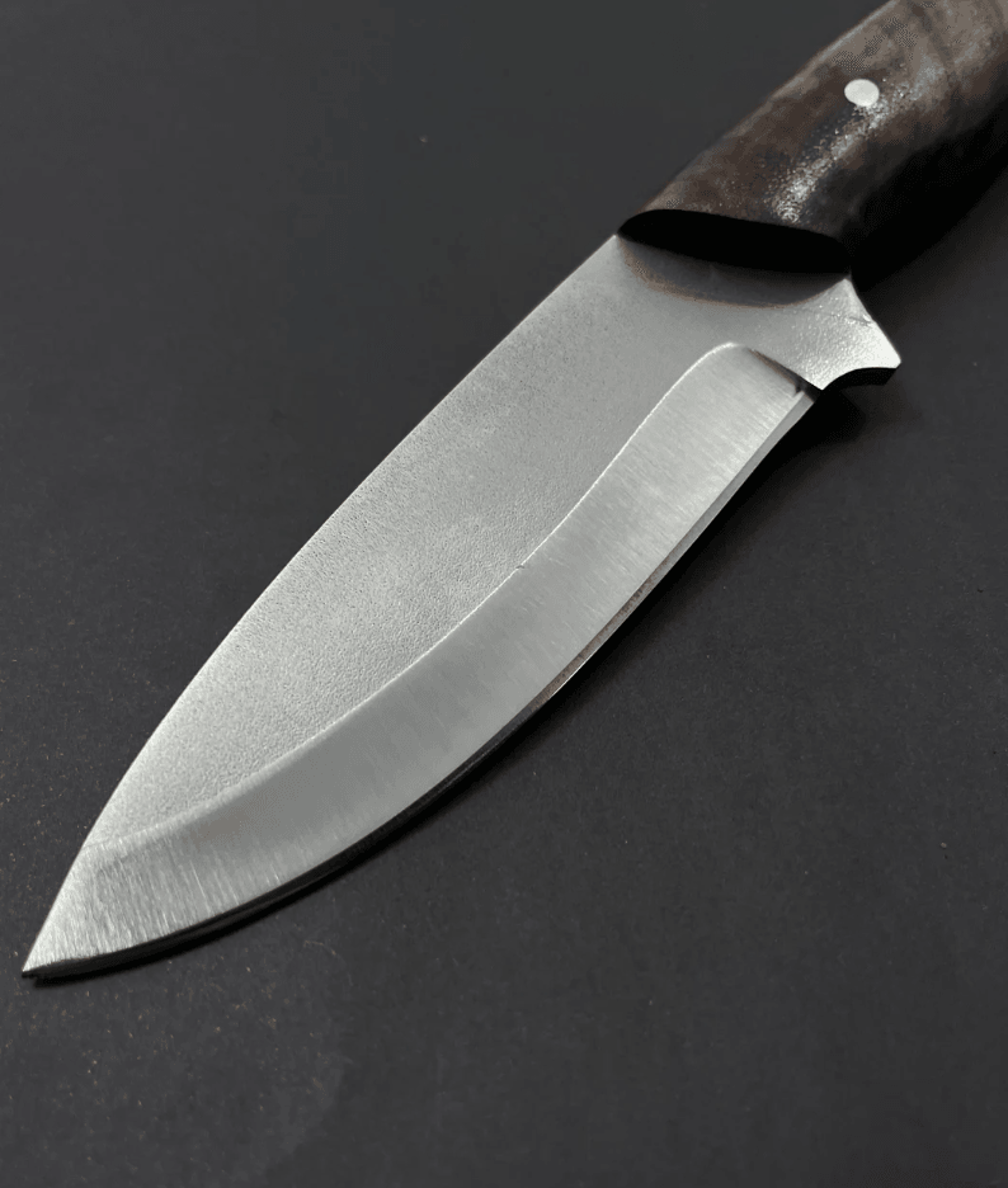 personalized full tang tactical knife | stainless steel blade + walnut handle | outdoor survival & utility knife wi