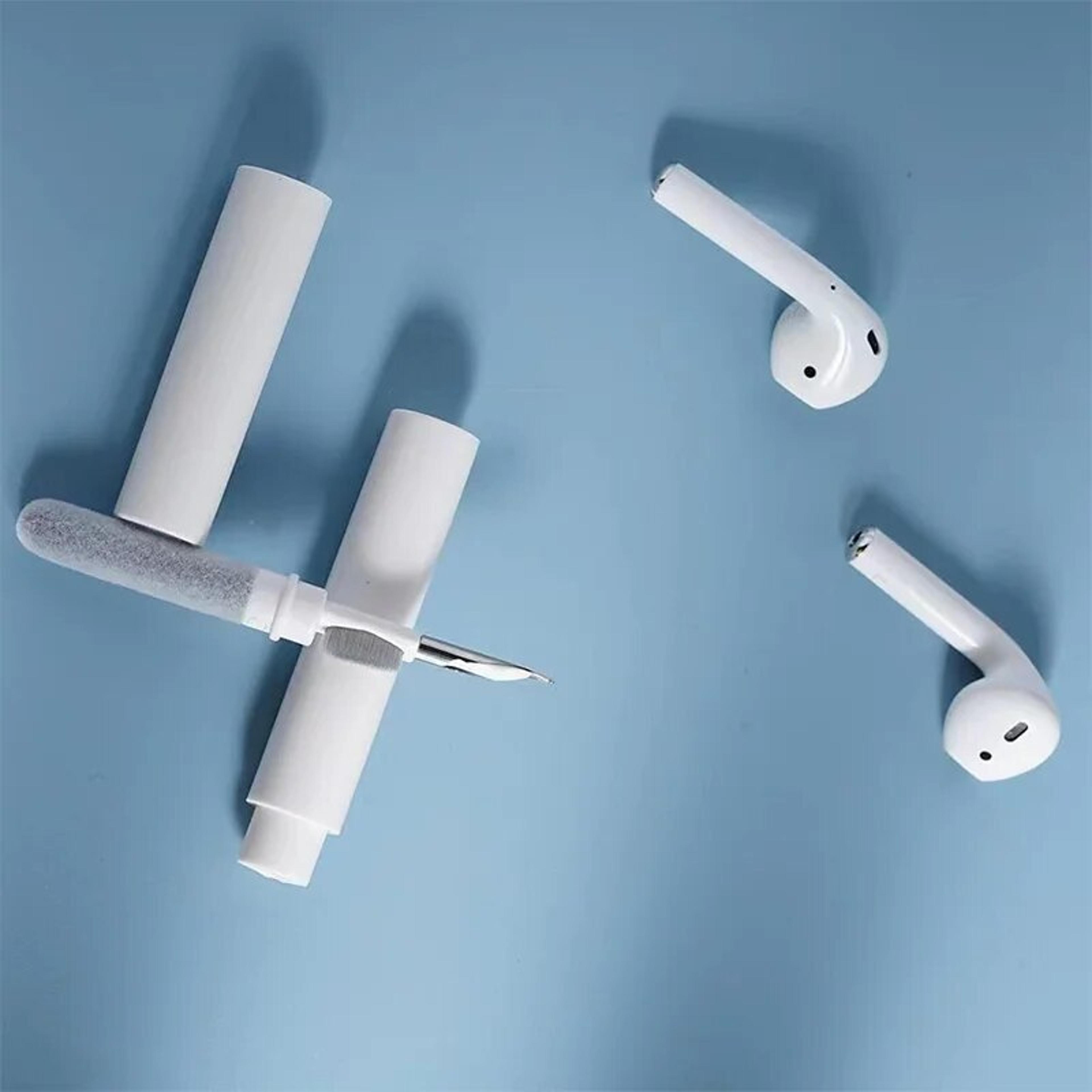 bluetooth earphone cleaning pen, multifunctional brush & cleaner for earbuds, charging cases, and more