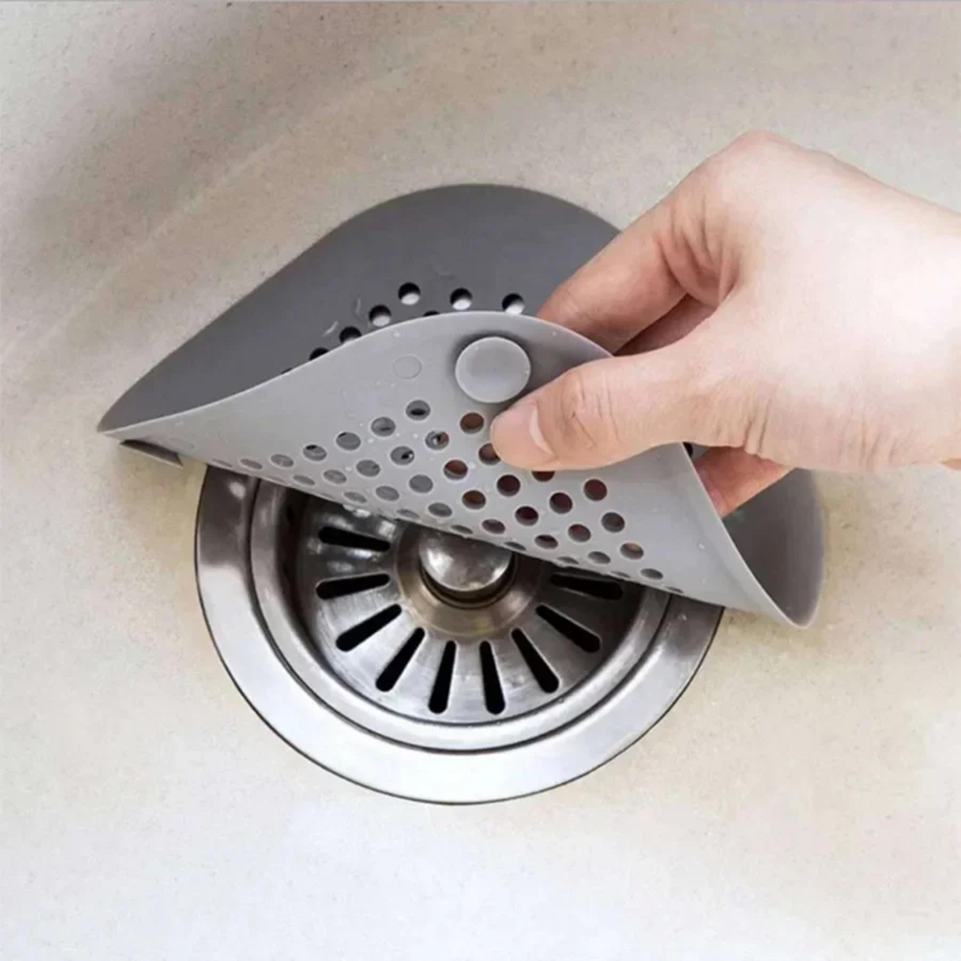 drain plug strainer for shower, bathtub, & kitchen sink, anti-clog hair filter & stopper for home floor drains