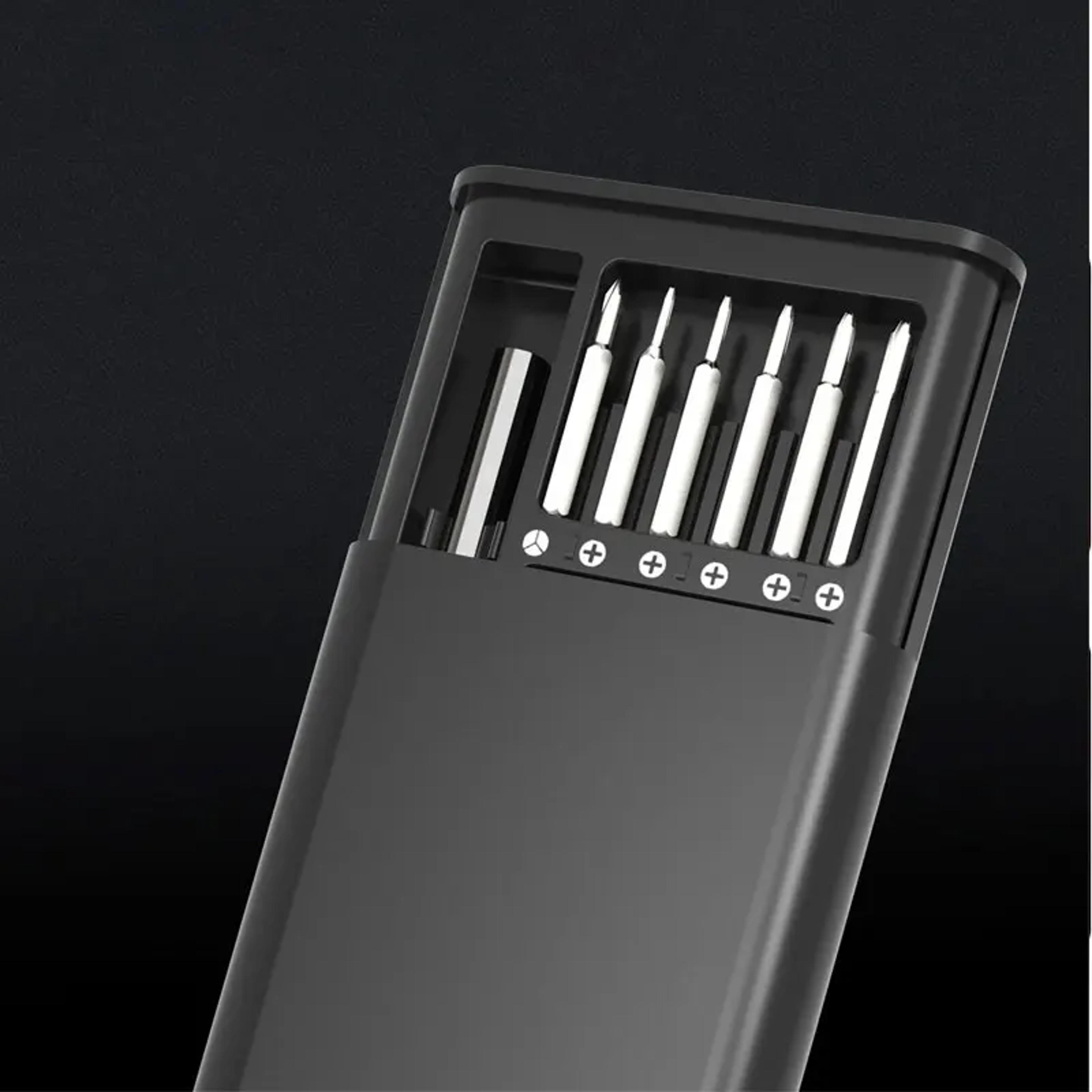 magnetic mini screwdriver set, 24-piece pocket precision repair tool for pc, phone & electronics