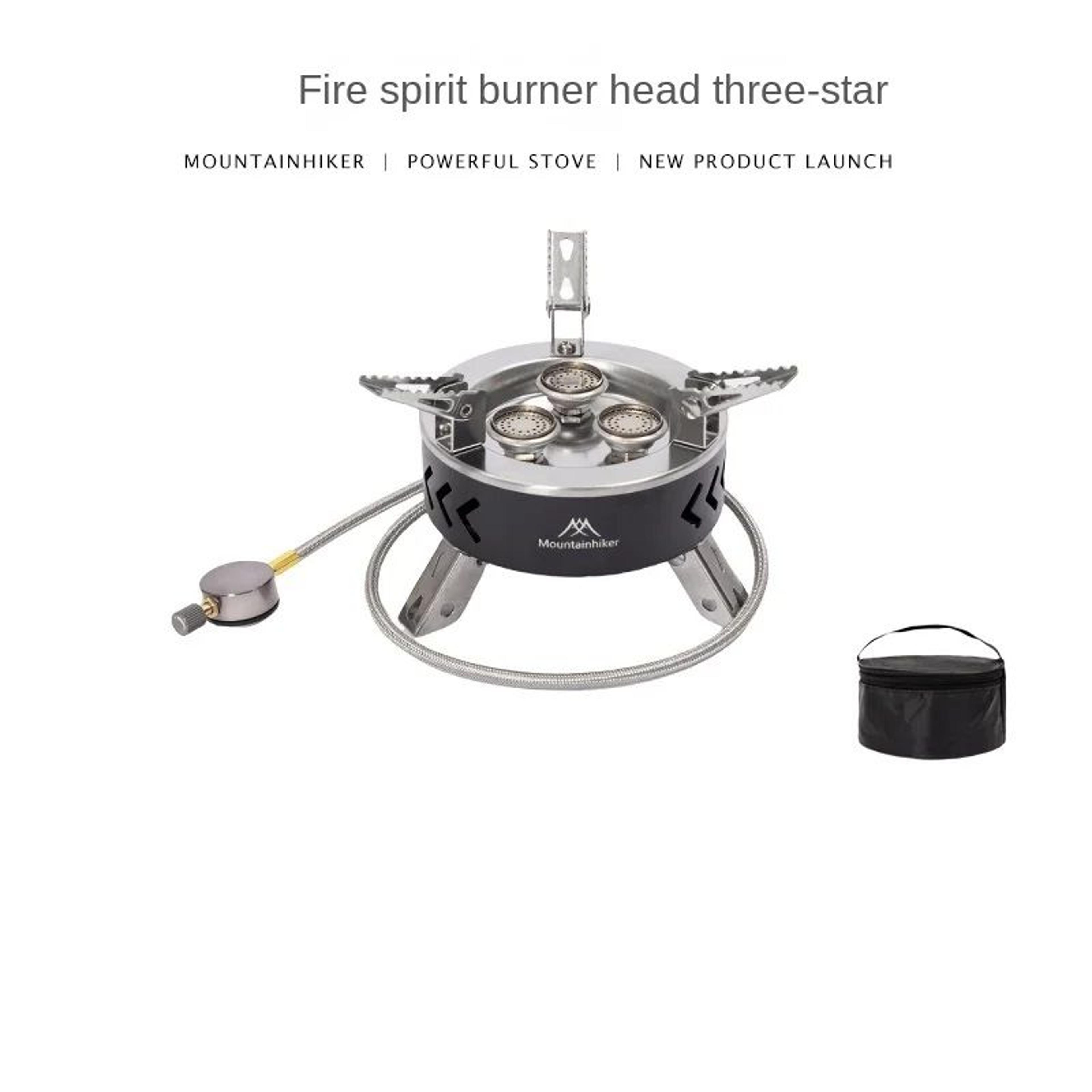 portable camping gas stove, tourist burner cookware for outdoor cooking, picnic, bbq & hiking adventures