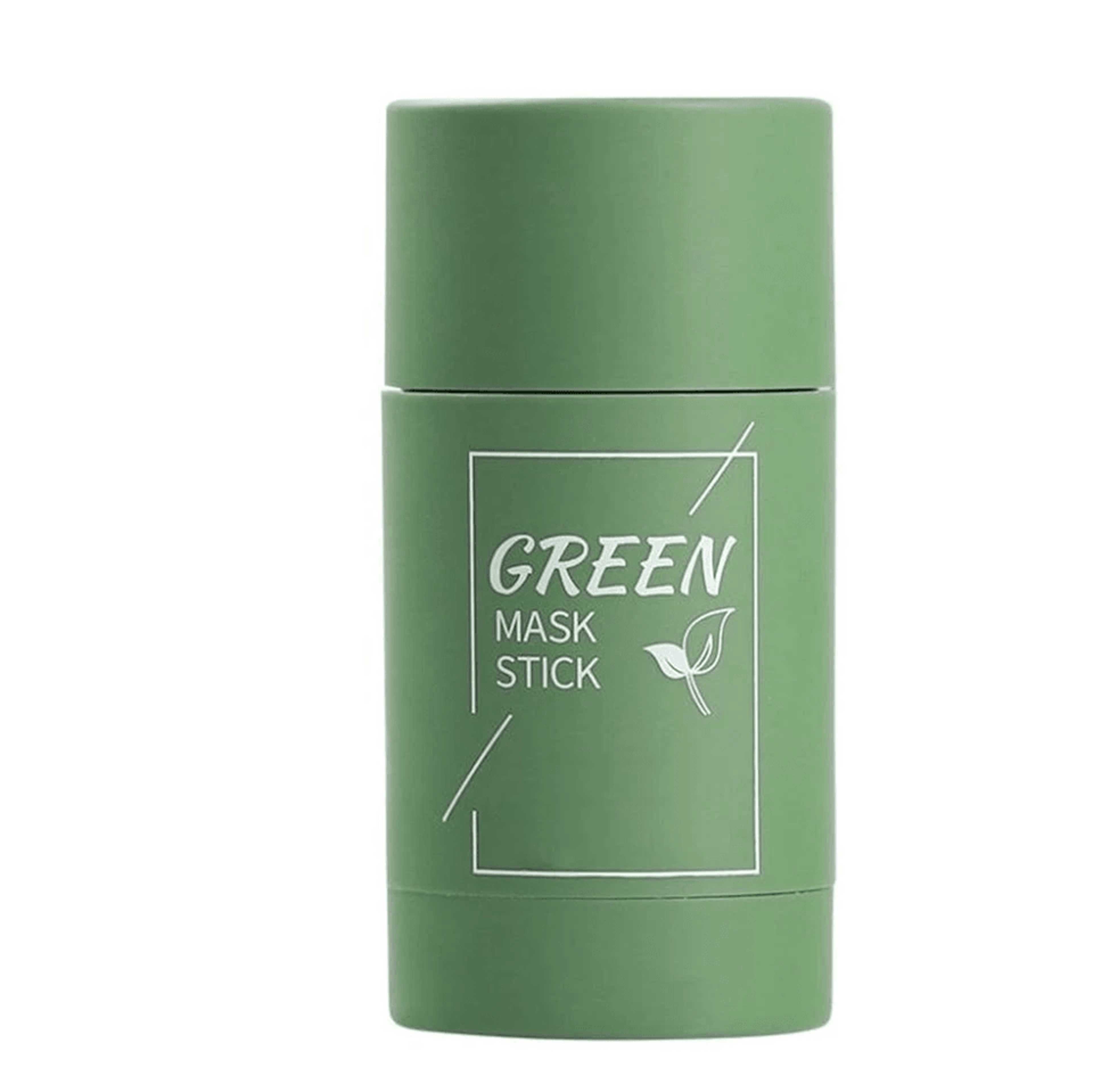 green tea mask stick for facial cleansing oil, acne, blackhead control & deep clean pore purifying skin care