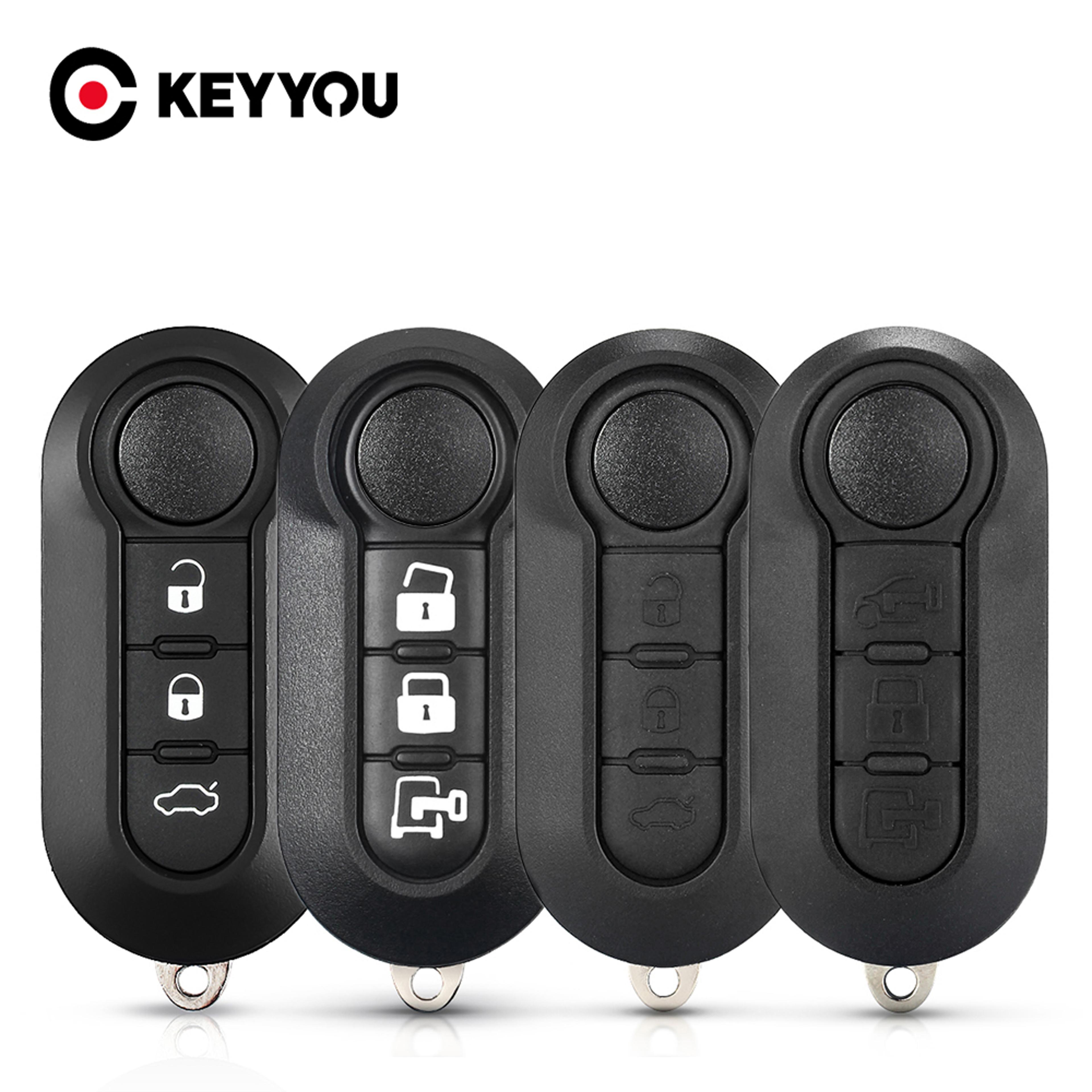 flip key for fiat panda punto bravo ducato sip22 blade remote fob for citroen jumper peugeot boxer cars