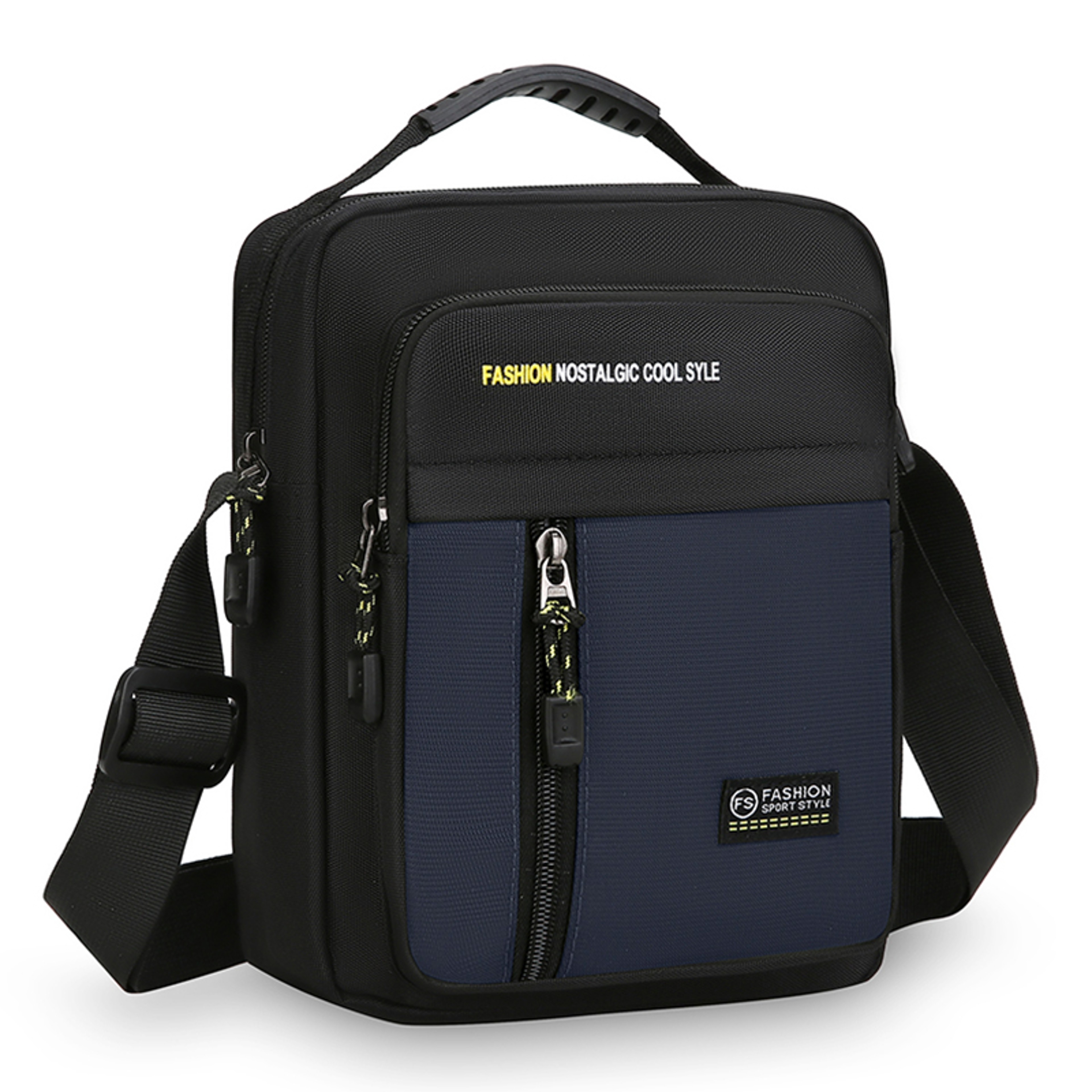 good cross body men's bag for travel Best Crossbody Bags On Amazon: Great Day Trip Bags Navy Blue Stylish Mens Crossbody Bag, Large