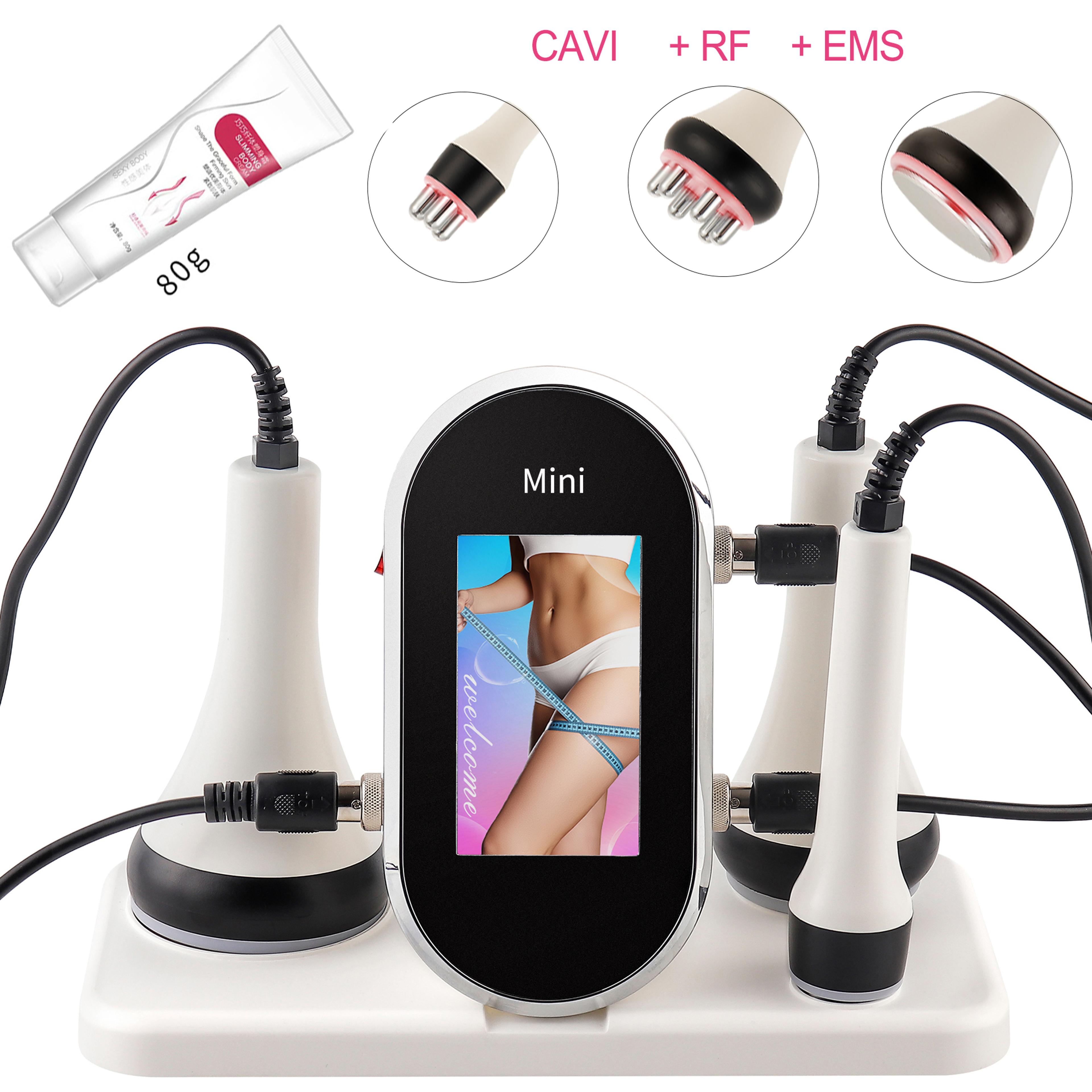 achieve salon-perfect body contouring at home, 40k ultrasonic cavitation machine with radiofrecuencia corporal for fat