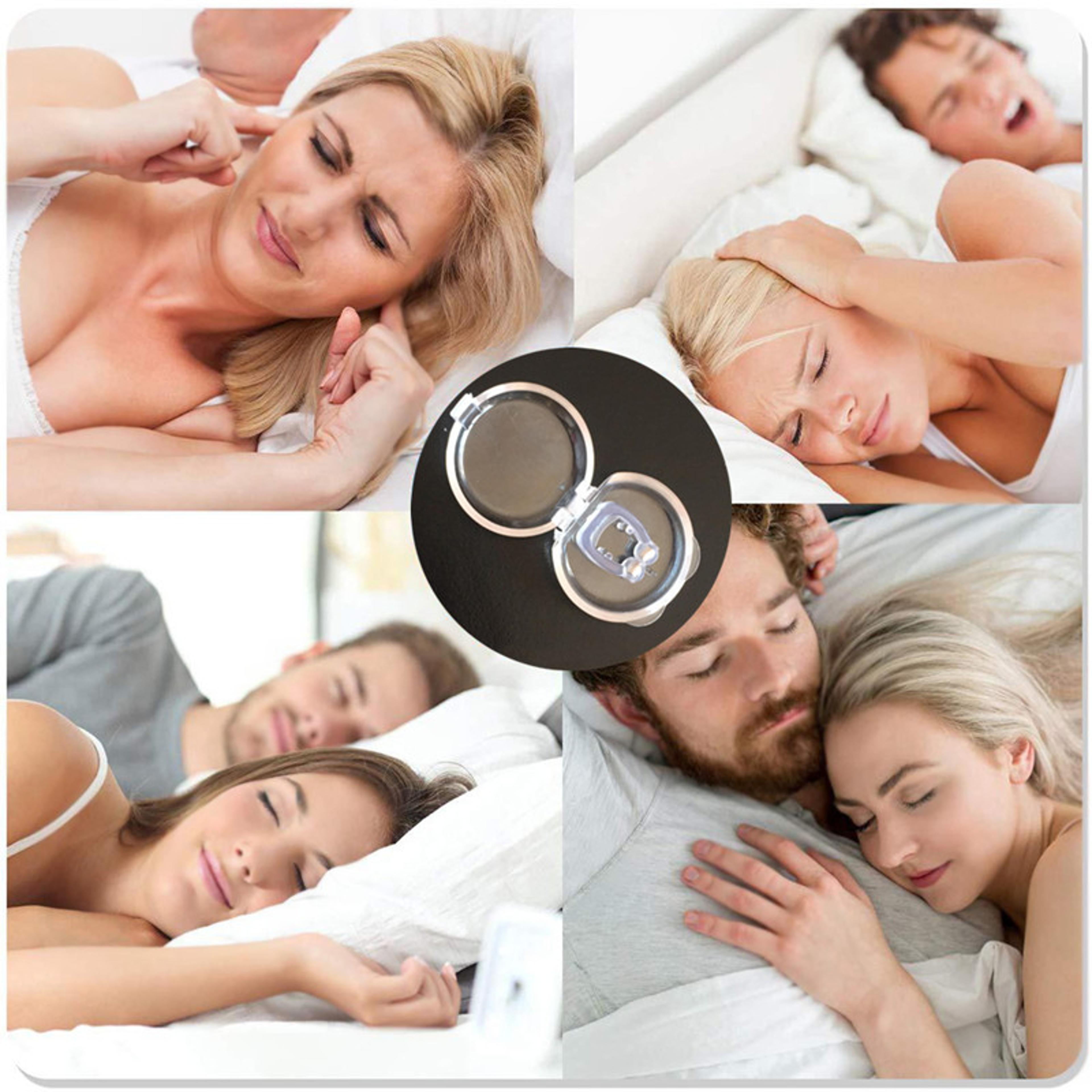 anti snoring corrector for men & women, snore elimination nose clip for quiet sleep, snore prevention gadget