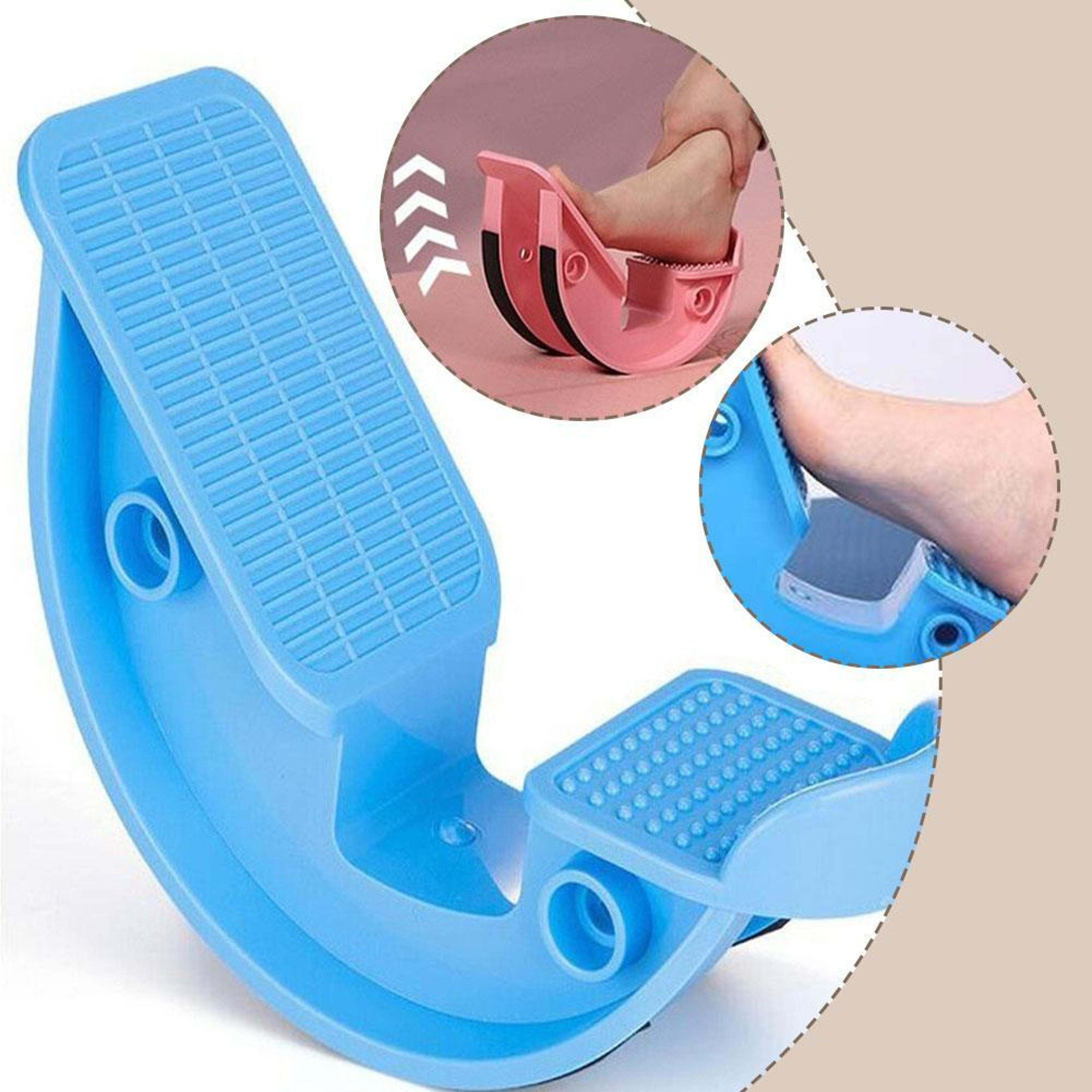 household calf stretcher, stretch wheel balance trainer, home fitness pedal foot board