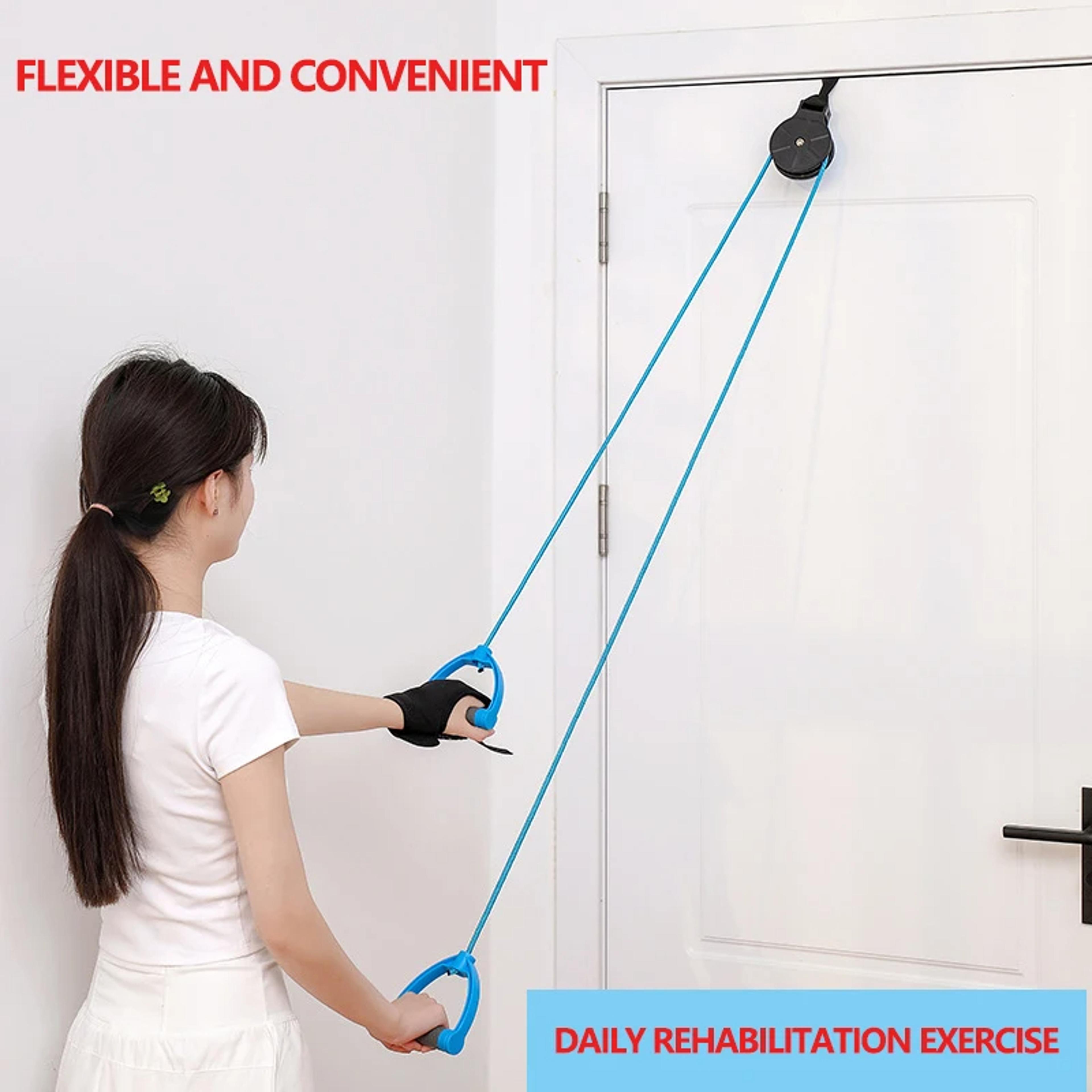 frozen rotator cuff rehabilitation training, pulley ring support brace for elderly stroke hemiplegia upper limb