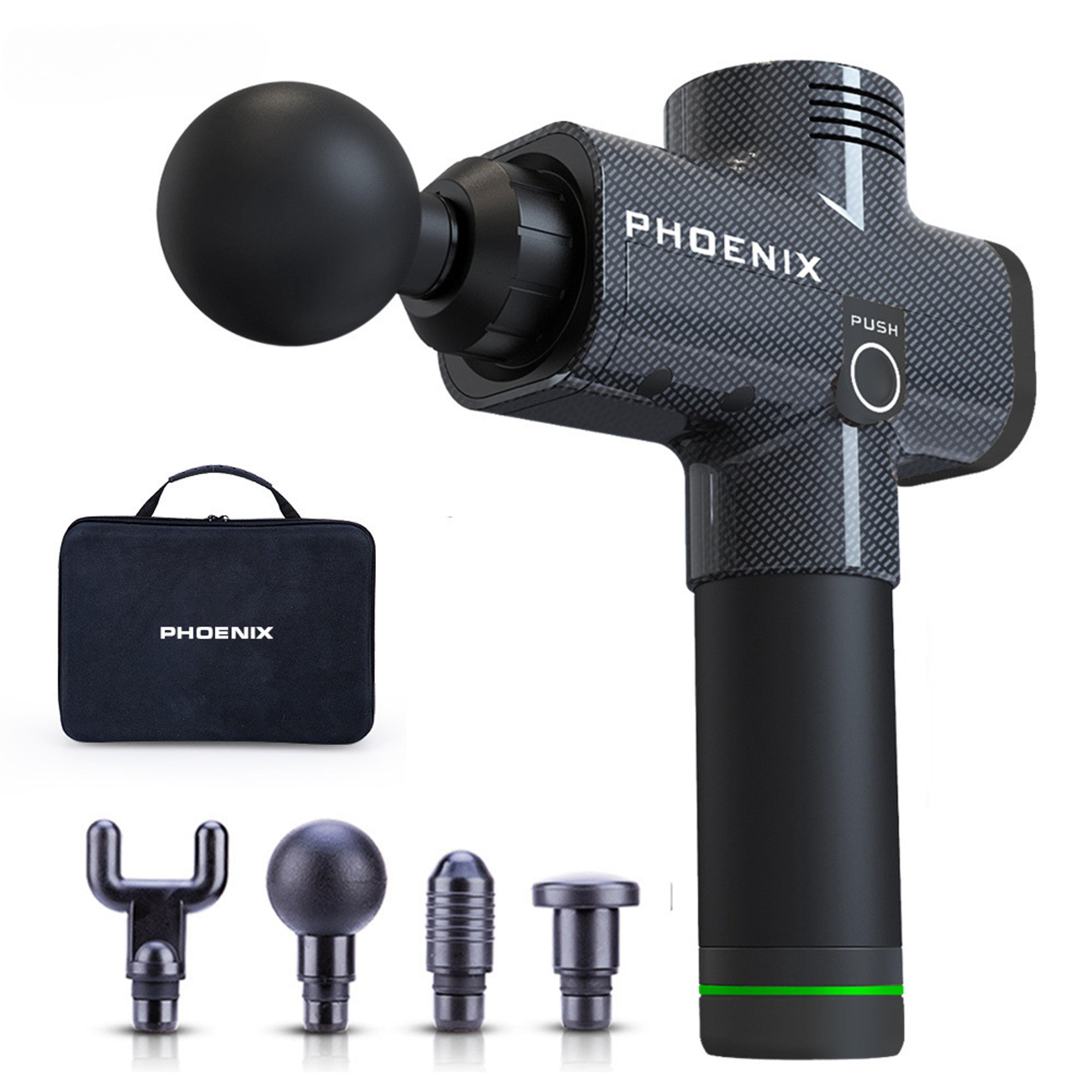 deep phoenix a2 massage gun, muscle back pain relief, body and relaxation, slimming shaping massager