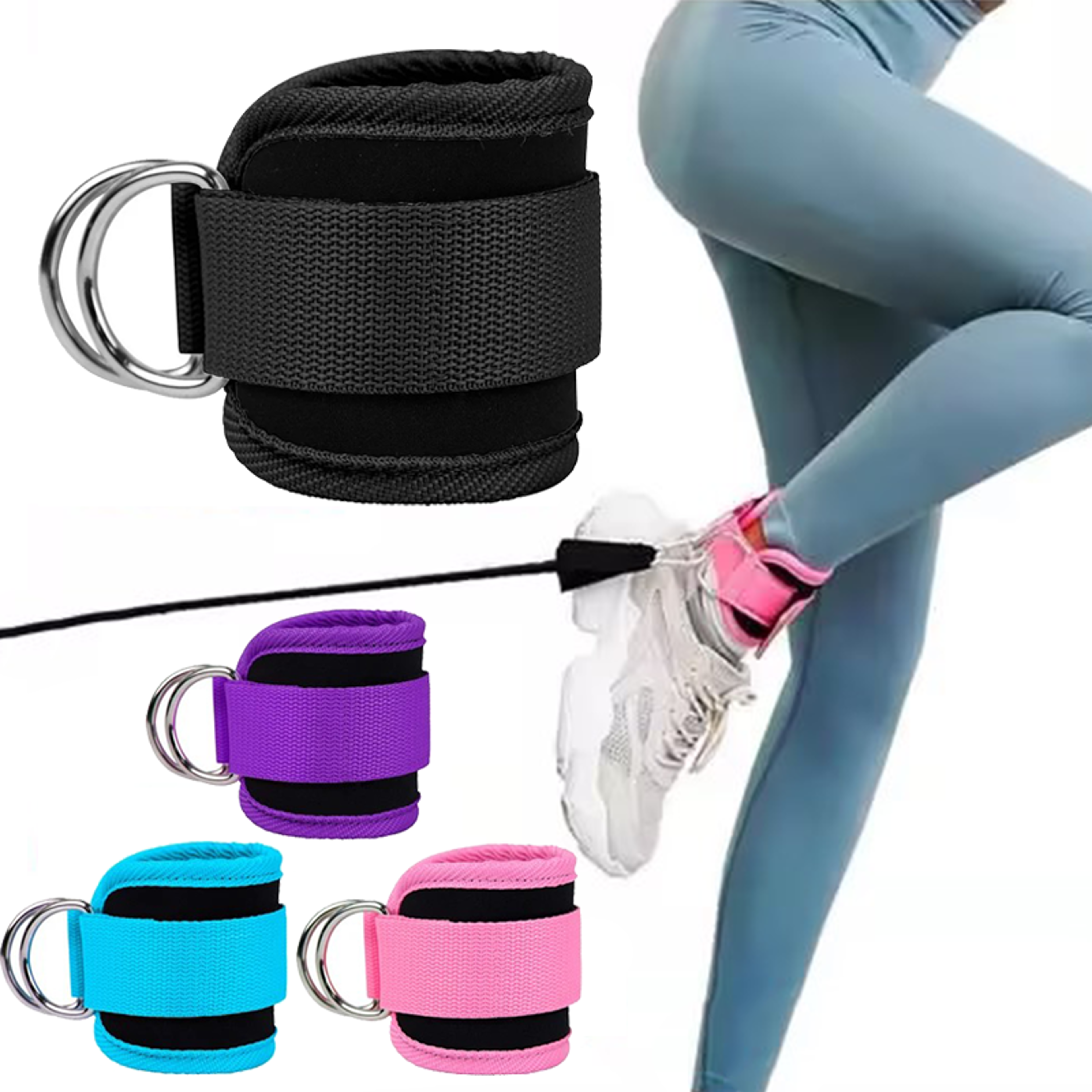 ankle and hip strength training protector, double buckle indoor sports, gantry frame rear kick ankle