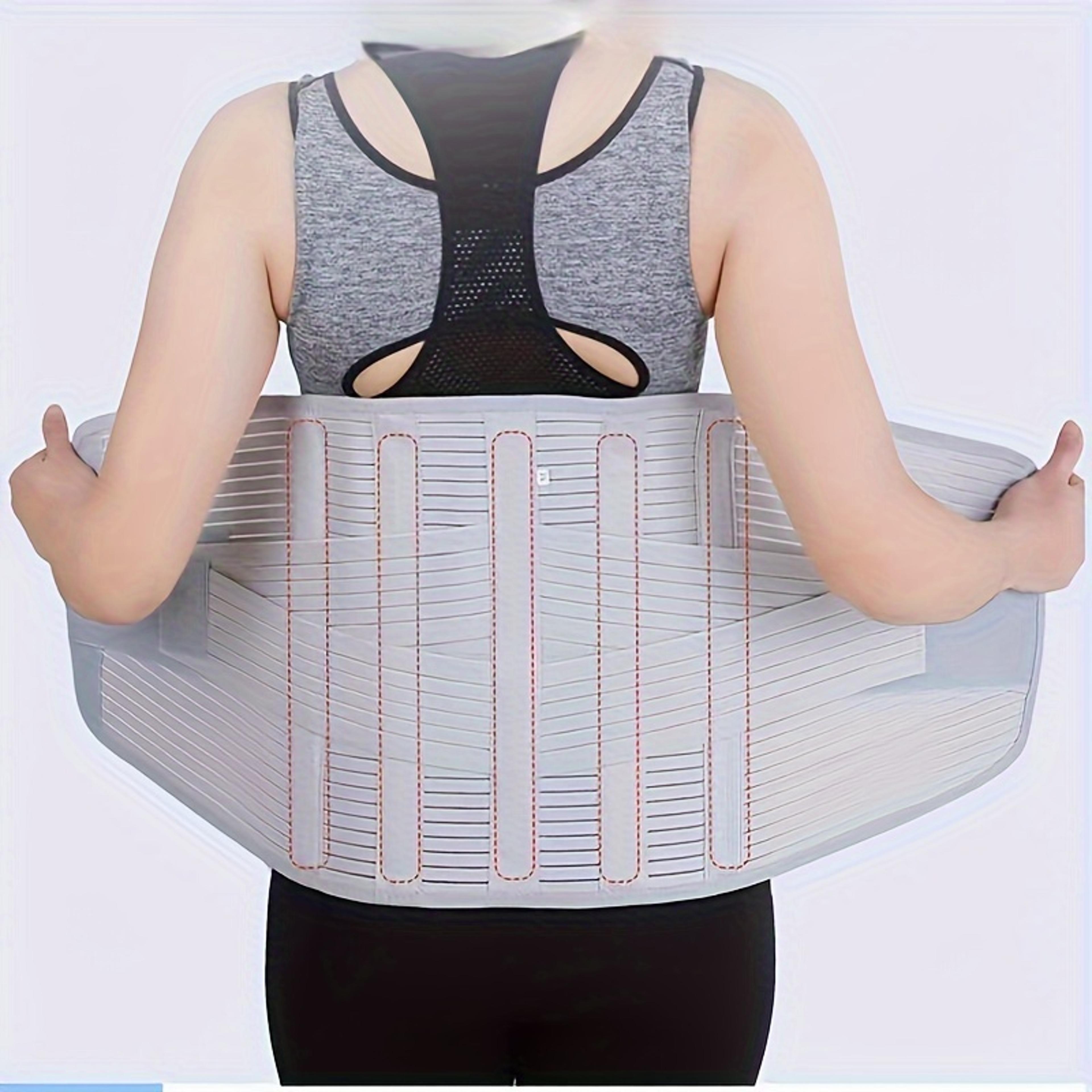 breathable adjustable lumbar support belt, elasticity, spinal protection, fitness enhancement, post-surgery recovery