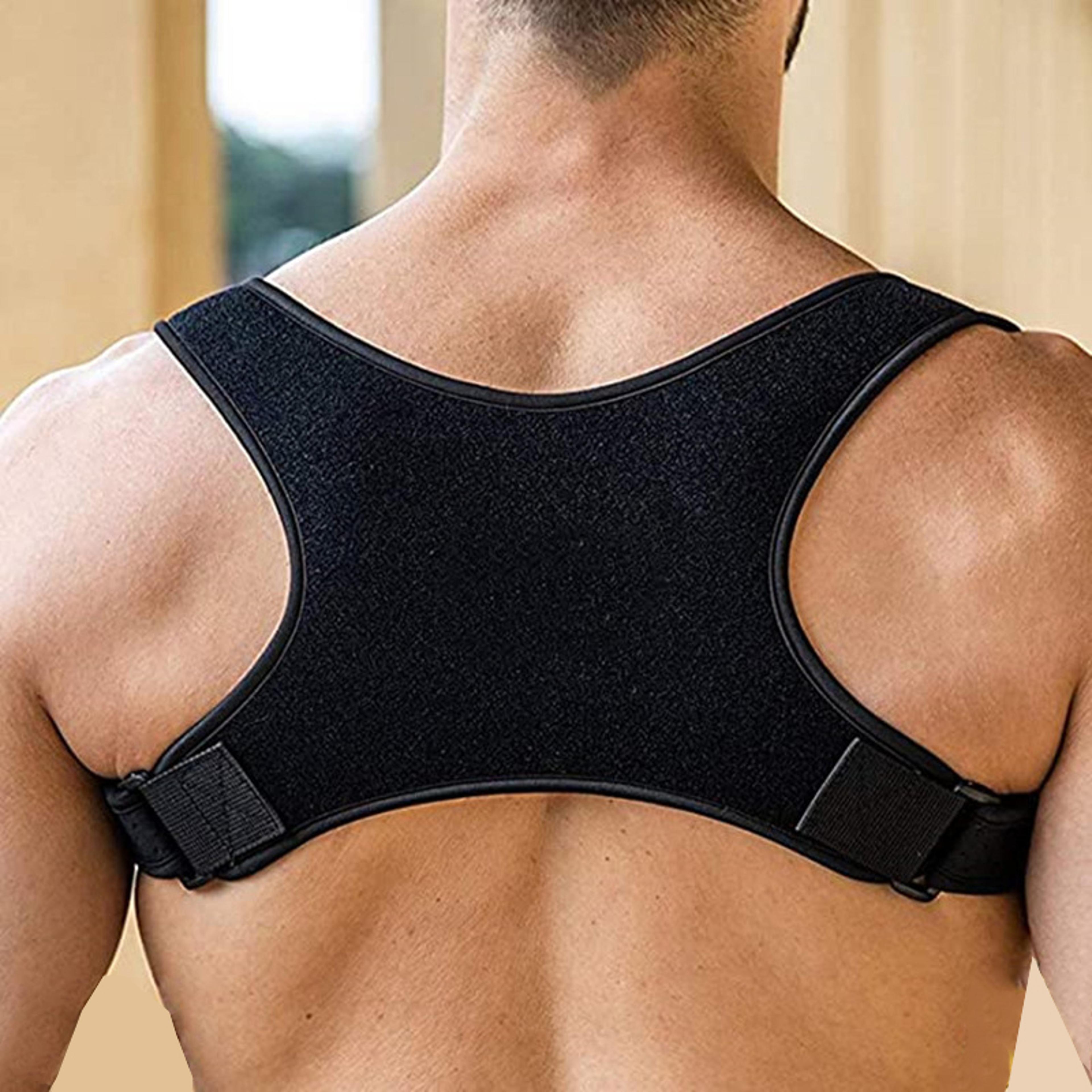 medical shoulder support corrector back brace, adjustable posture corrector for humpback prevention back health care