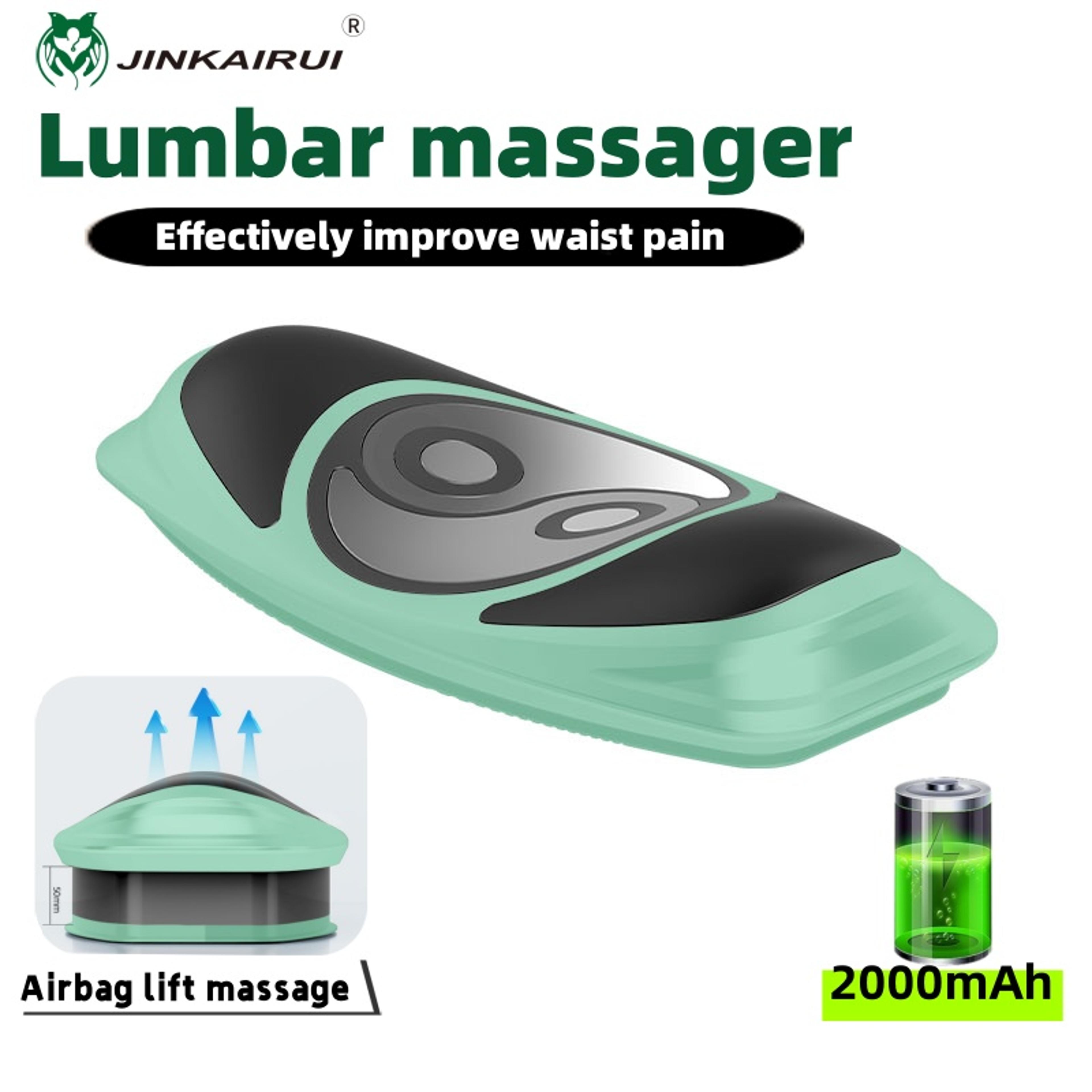traction correction waist infrared, lumbar massager curvature massage, intelligent support to improve lumbar health