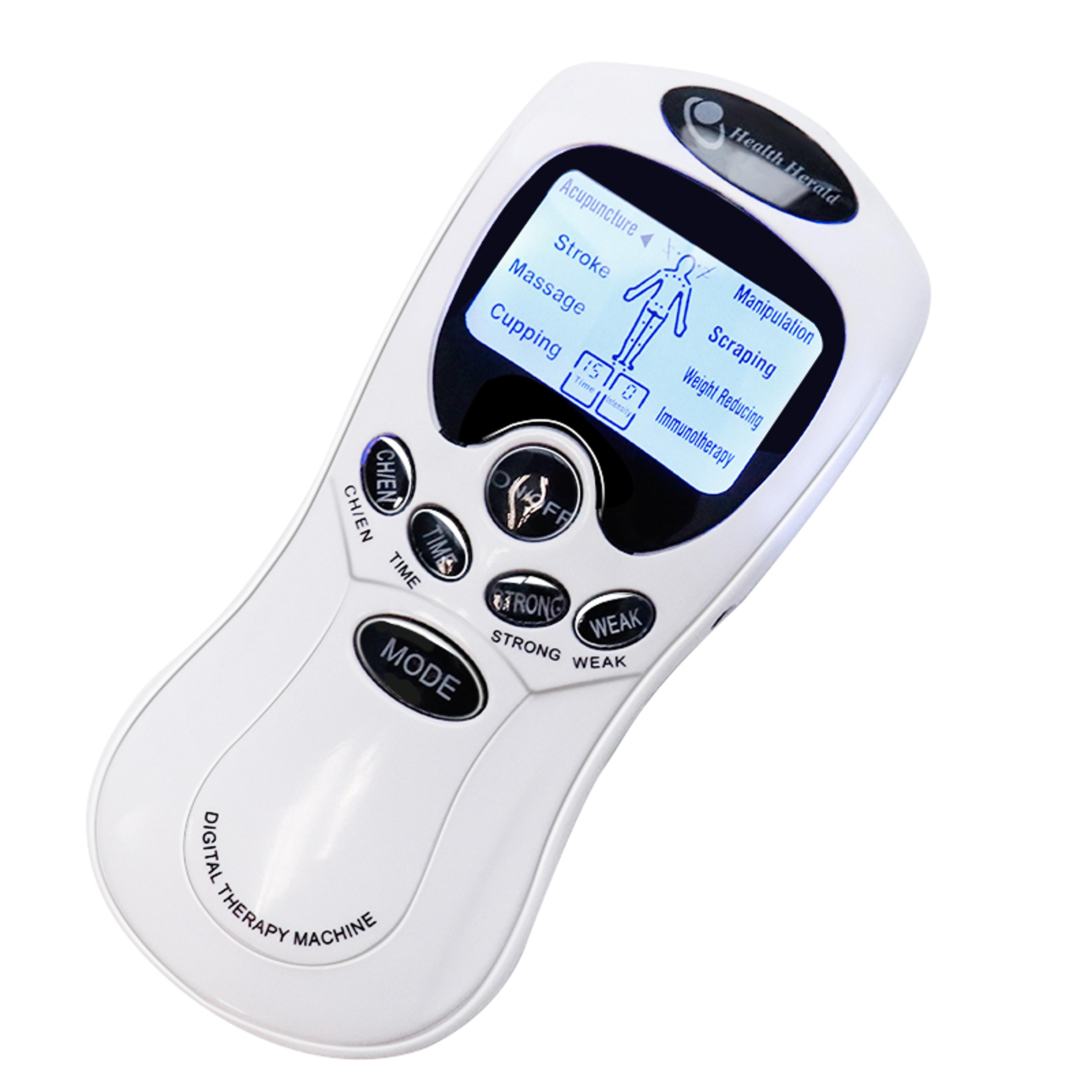 body tens ems massager, dual output muscle pain therapy, relaxation device