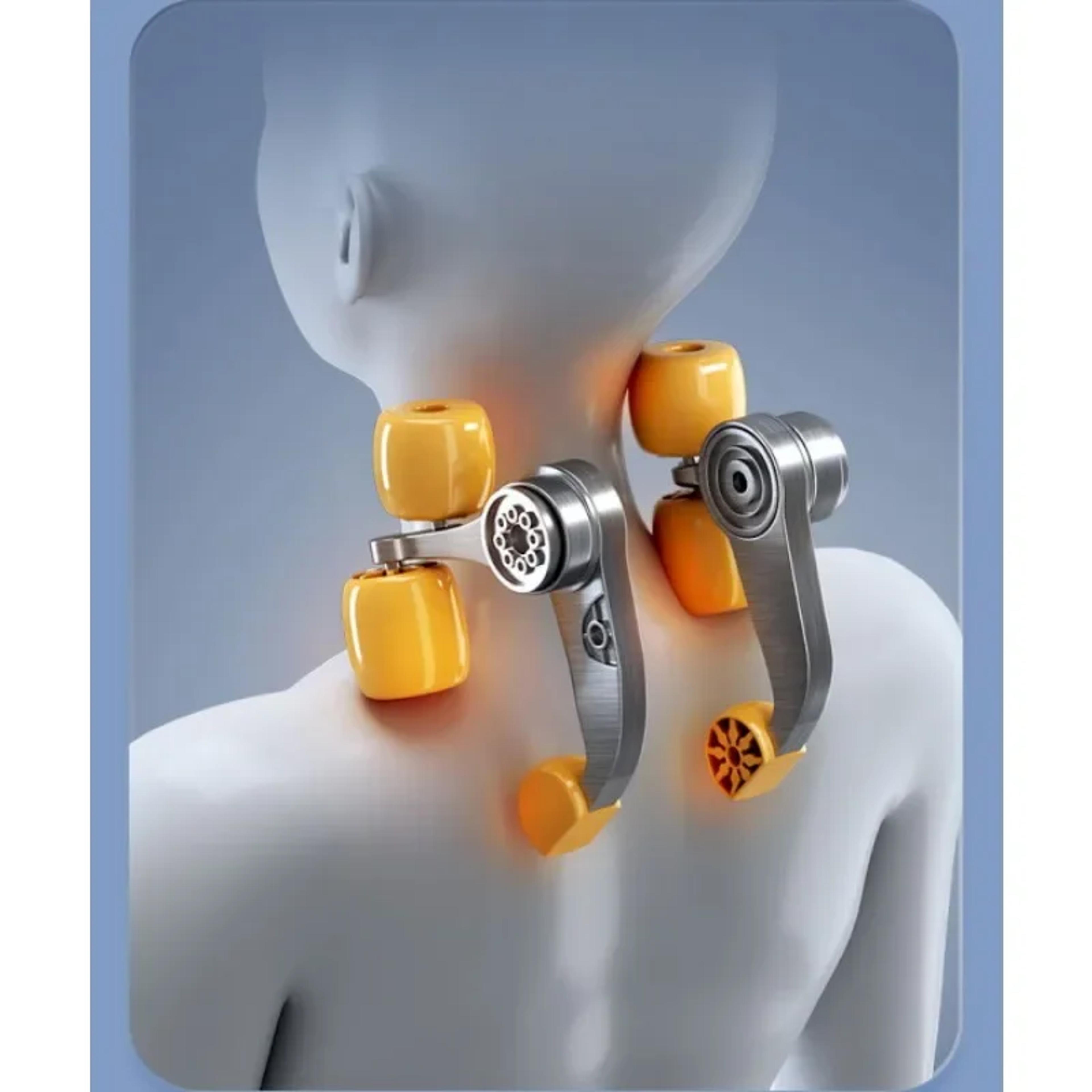 multifunctional neck and shoulder massager lifegoods, shiatsu electric shoulder and neck massage