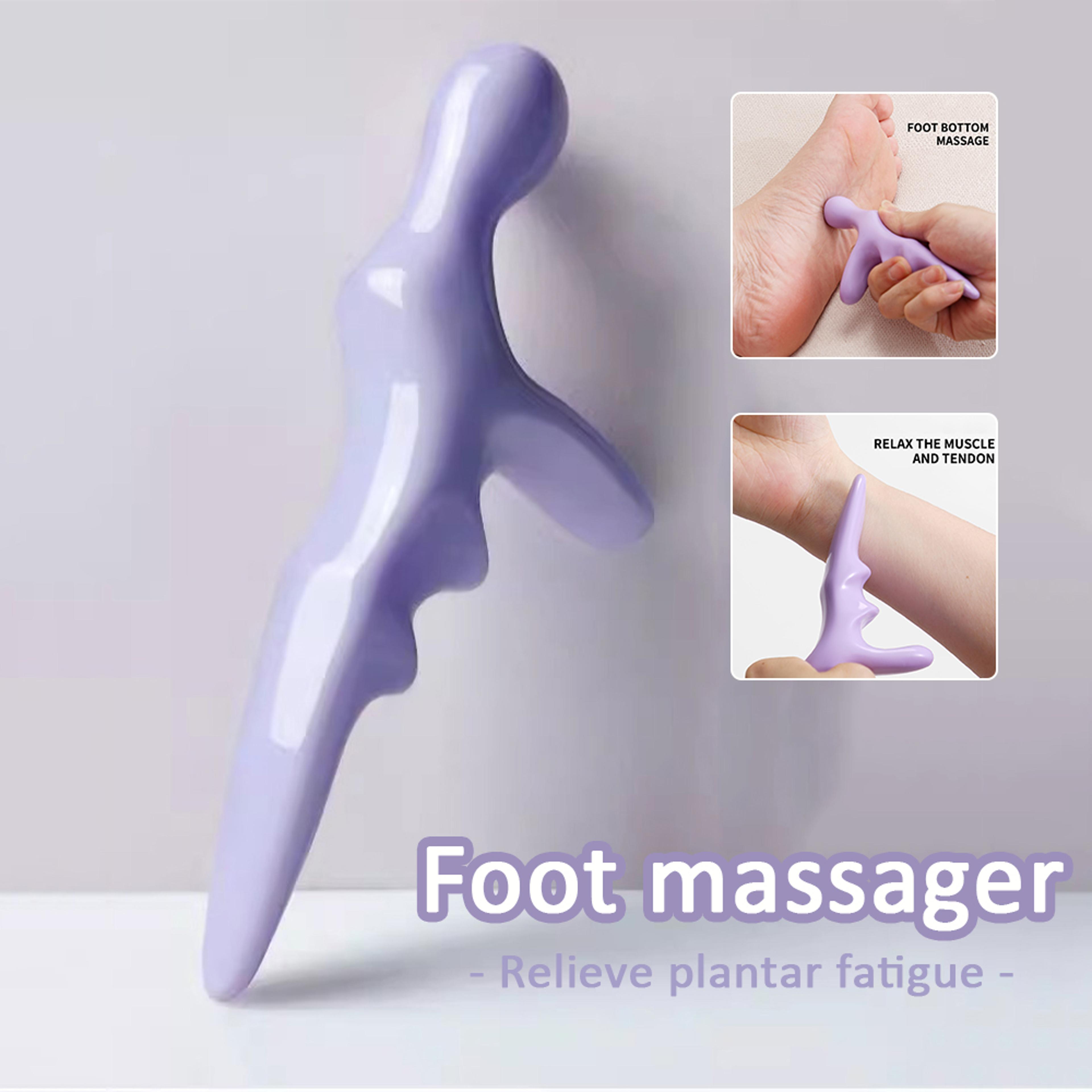 manual massage tools, t shaped massager, deep tissue acupressure, neck shoulder back foot, muscle fatigue relief