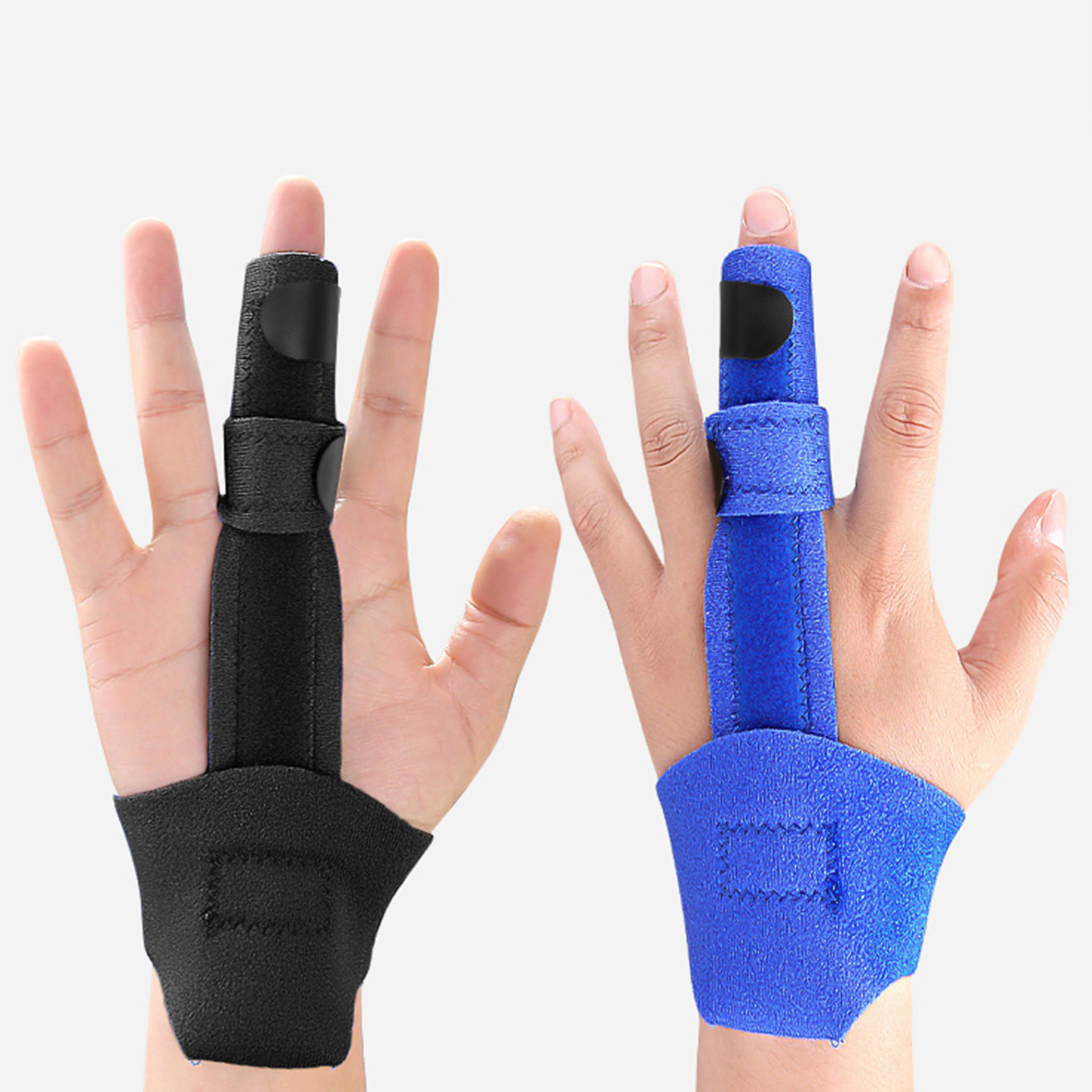 adjustable finger splint, finger corrector guard, trigger finger support, clicking stiffness pain relief brace
