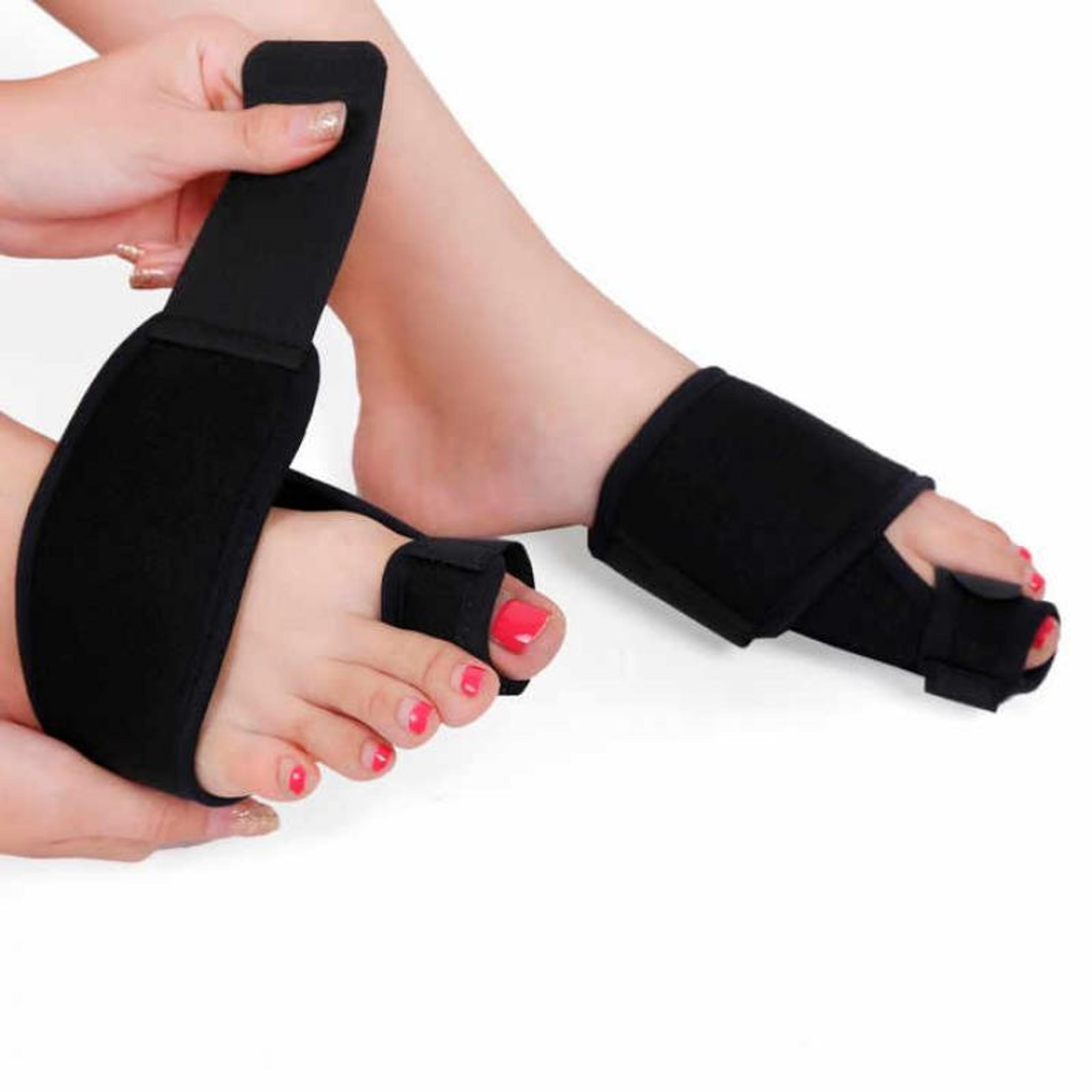 hallux valgus pain relief brace, soft bunion corrector, toe separator orthotics, pedicure foot care support