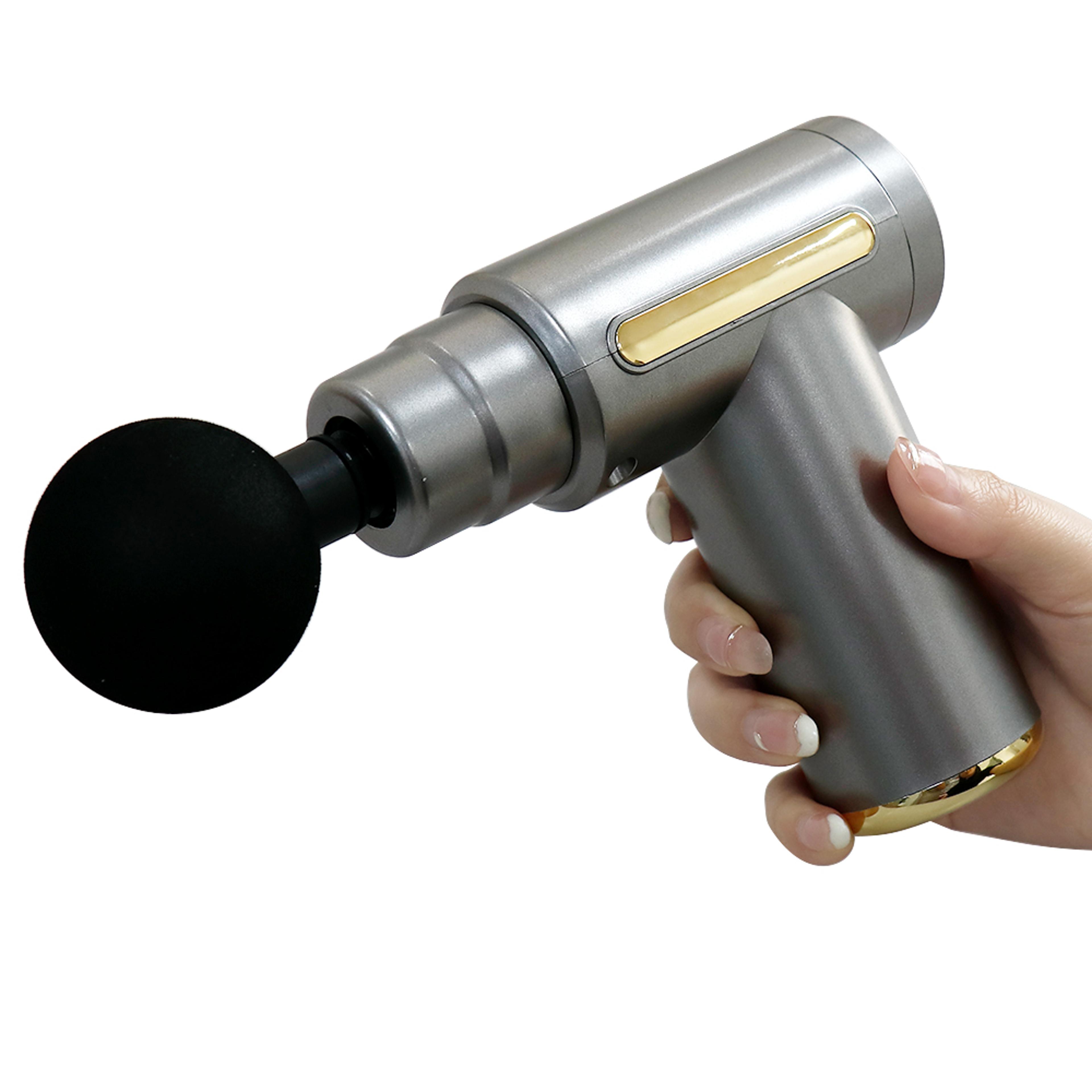 mini fascia gun device, professional massage gun electric shock, vibration fitness massager for body, neck, home, travel