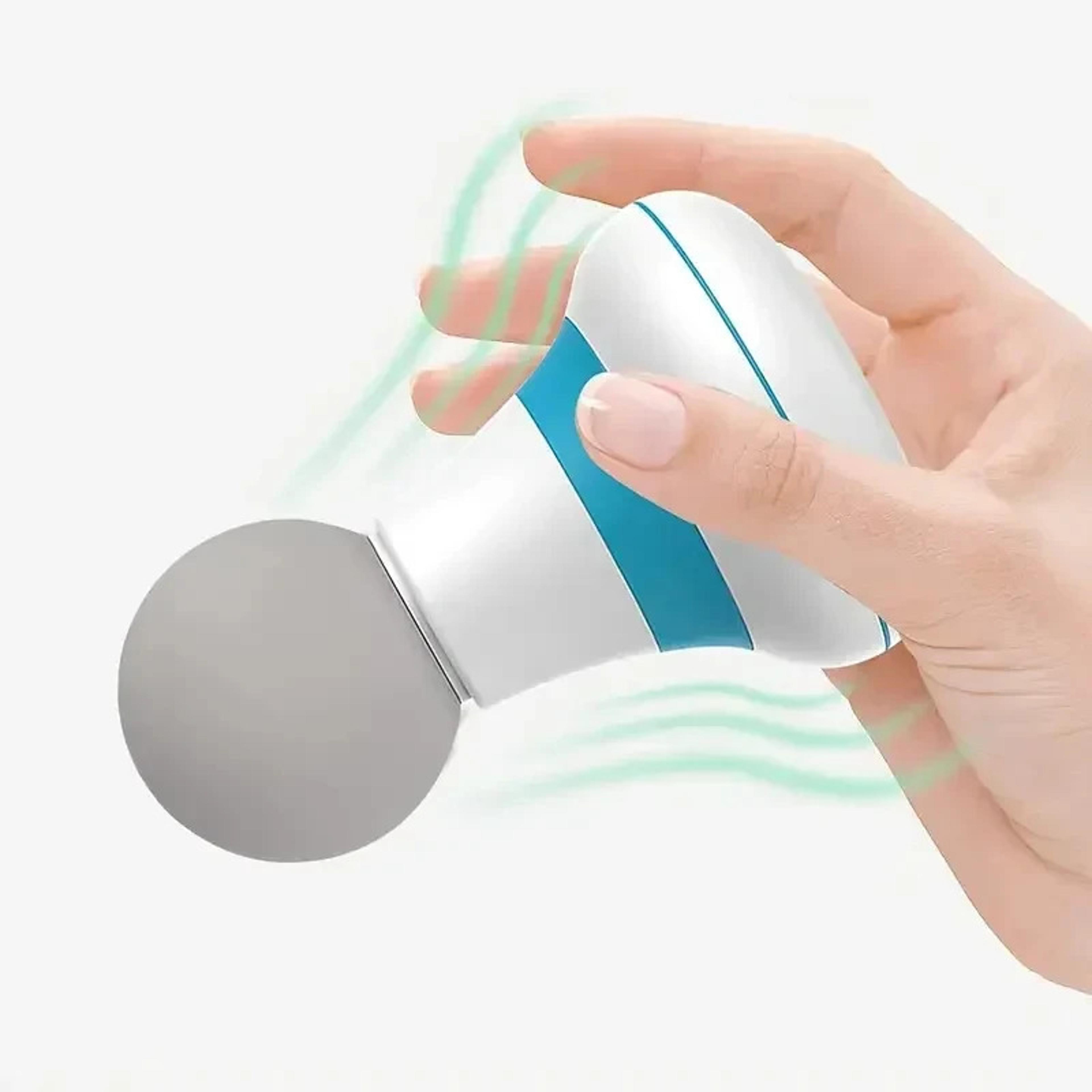 deep tissue percussion handheld muscle massager, mini portable massage gun, full body pain relief, quiet 6 speed
